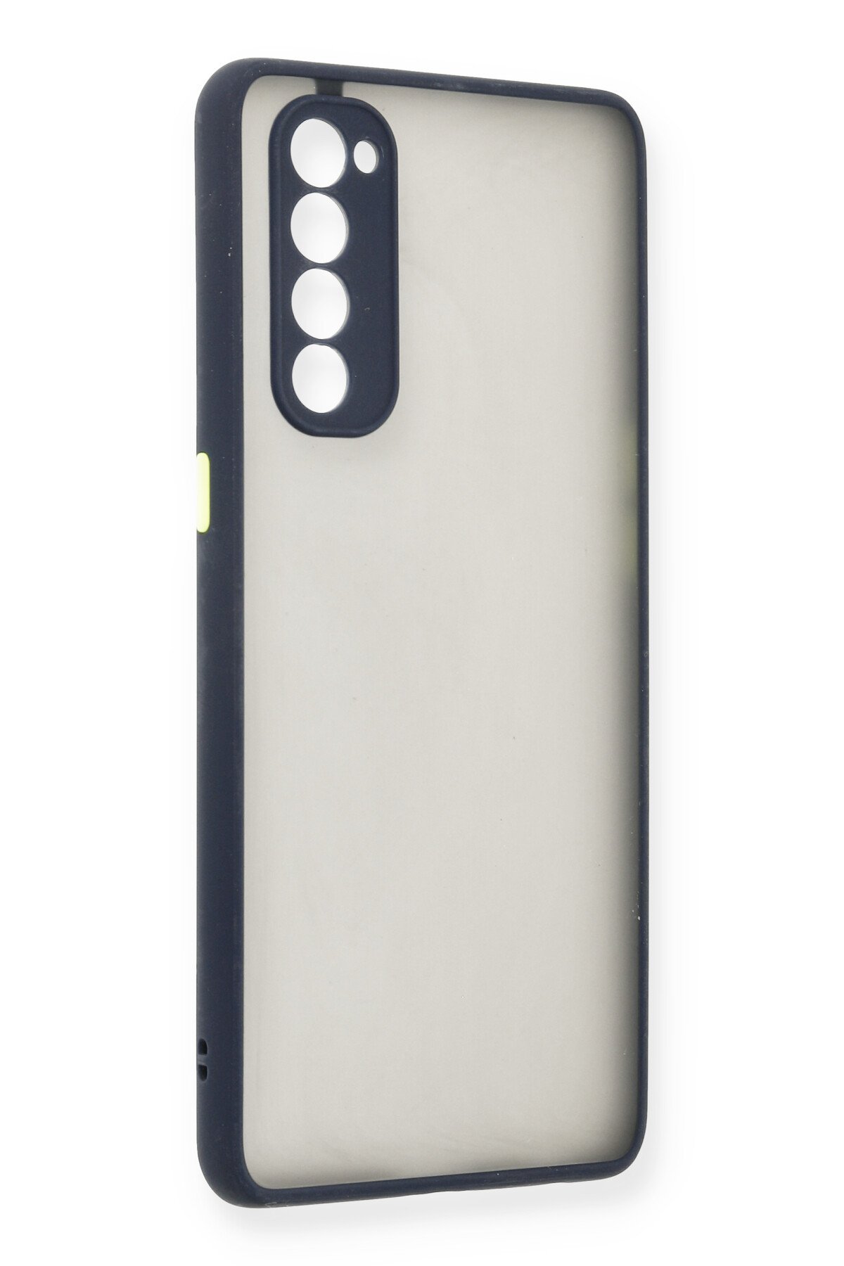 Newface Oppo Reno 4 Pro Kılıf Montreal Silikon Kapak - Siyah