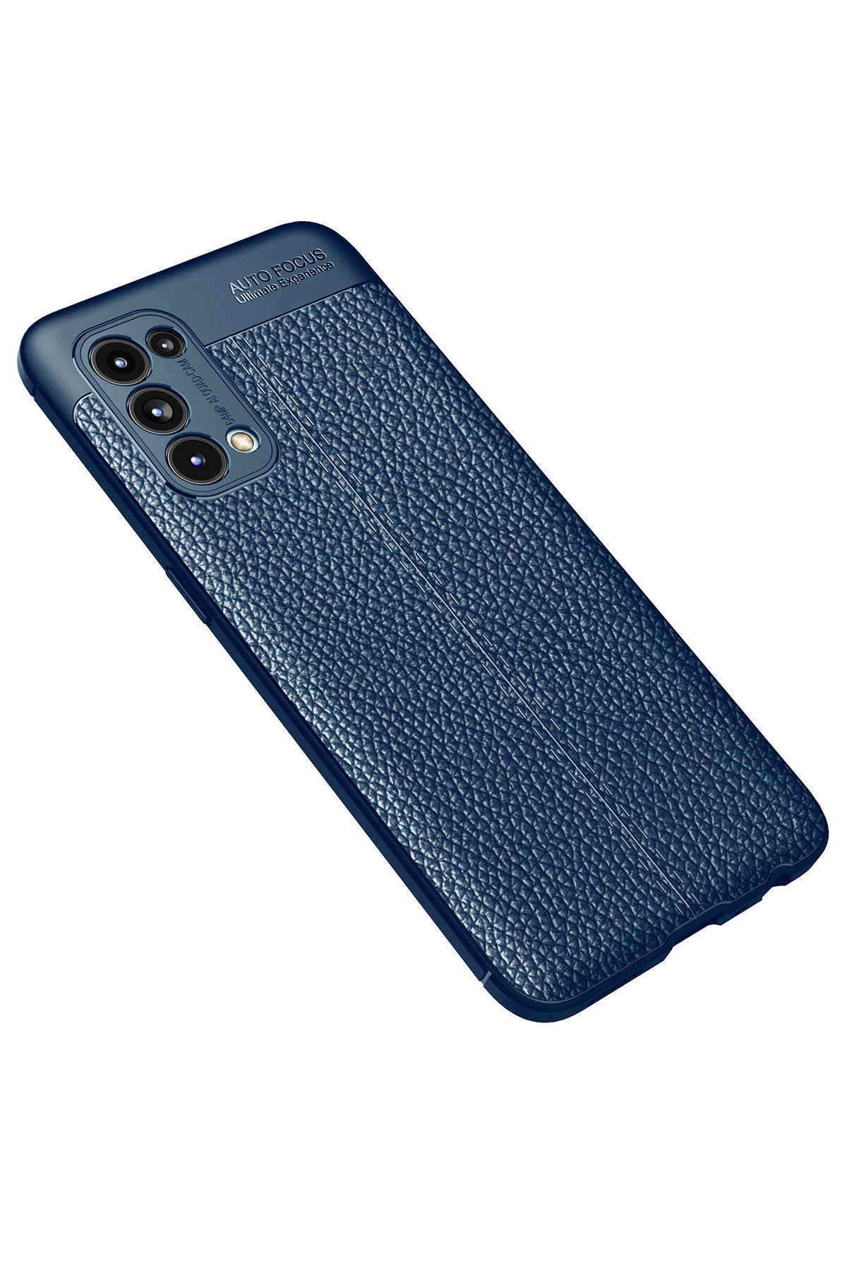 Newface Oppo Reno 5 Kılıf First Silikon - Gold