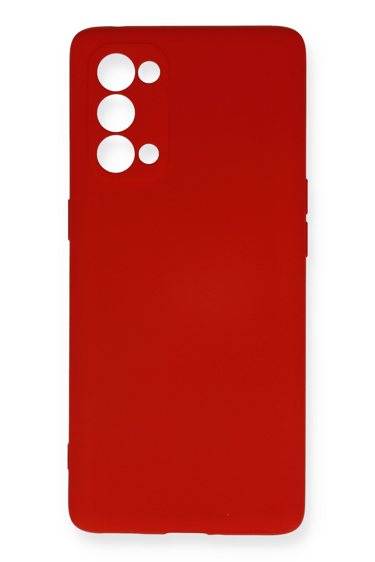Newface Oppo Reno 5 Pro Kılıf Nano içi Kadife Silikon - Lila