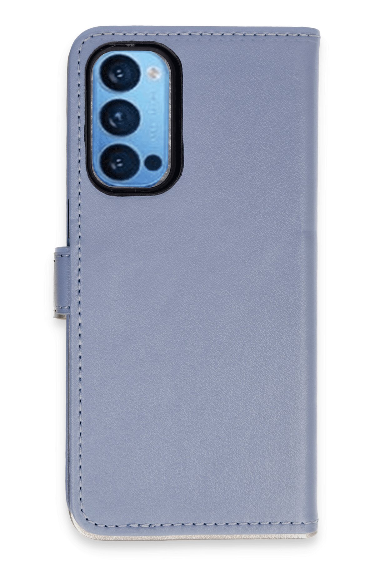 Newface Oppo Reno 5 Kılıf Nano içi Kadife Silikon - Siyah