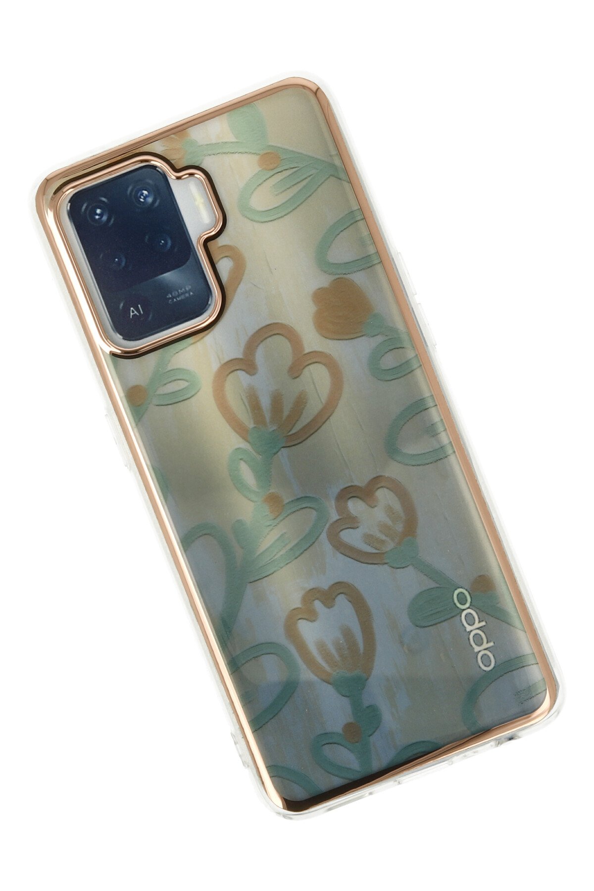 Newface Oppo Reno 5 Lite Kılıf Lüx Şeffaf Silikon