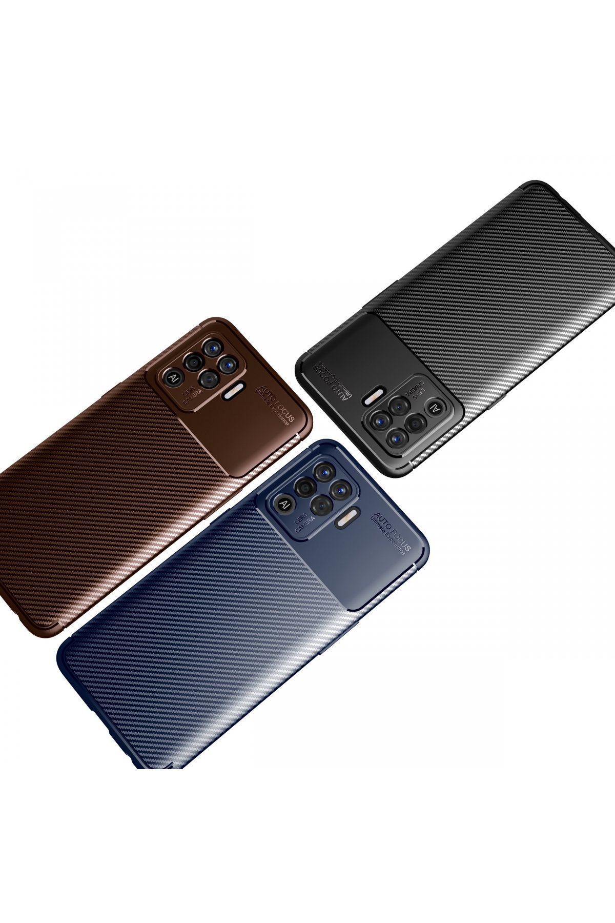 Newface Oppo Reno 5 Lite Kılıf Nano içi Kadife Silikon - Koyu Yeşil