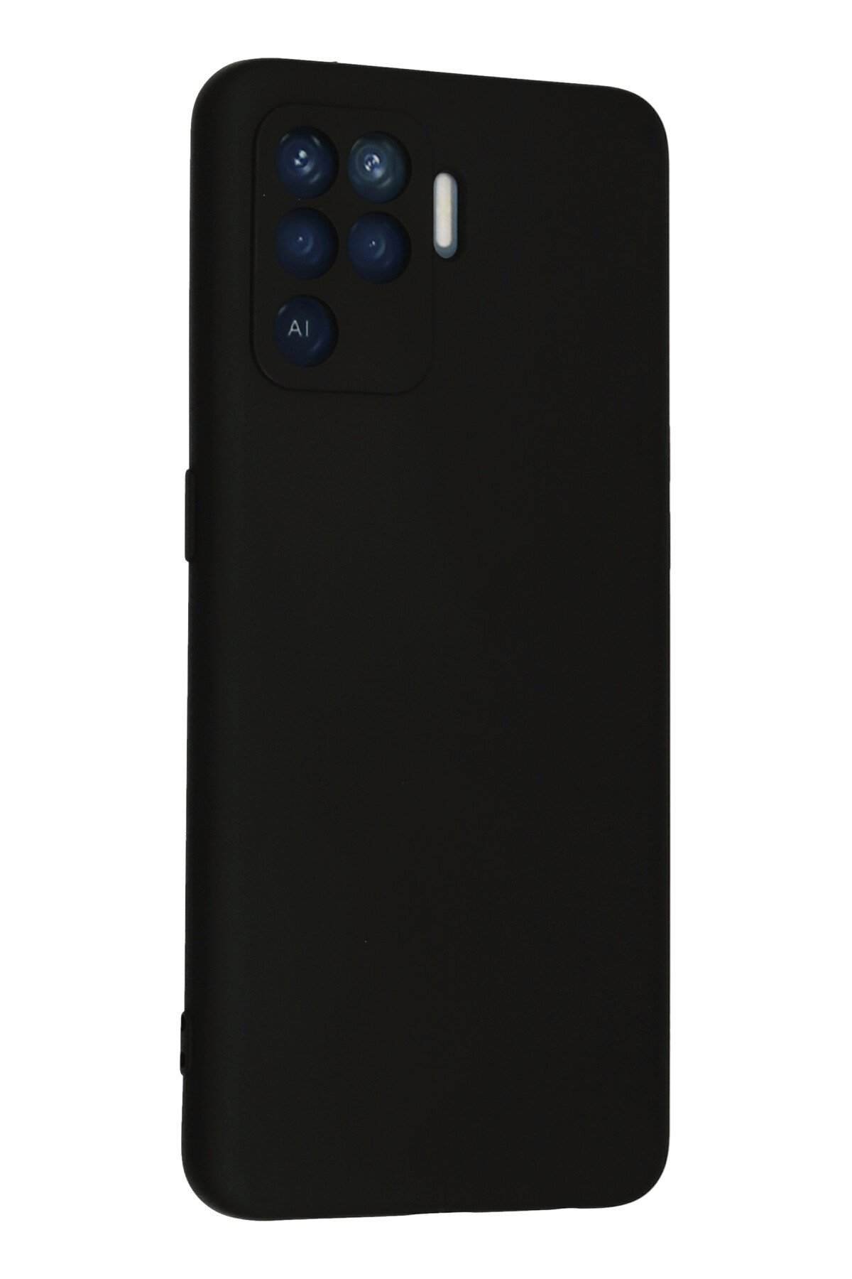 Newface Oppo Reno 5 Lite Kılıf Loop Deri Silikon - Kırmızı