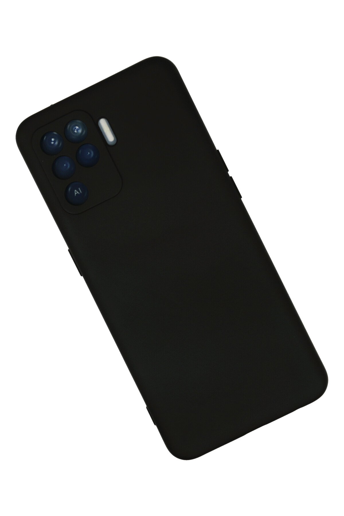 Newface Oppo Reno 5 Lite Kılıf Loop Deri Silikon - Kırmızı