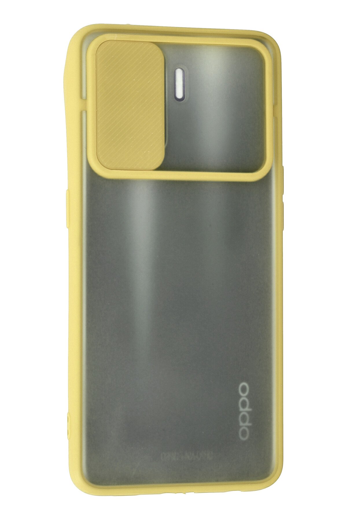 Newface Oppo Reno 5 Lite Kılıf First Silikon - Gold