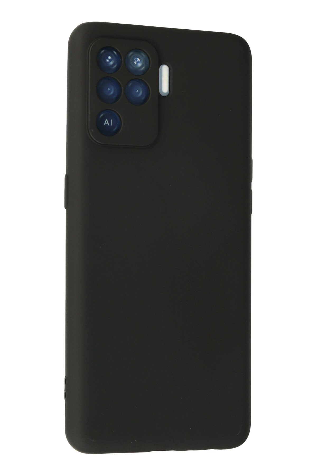 Newface Oppo Reno 5 Lite Kılıf Platin Kamera Koruma Silikon - Lila