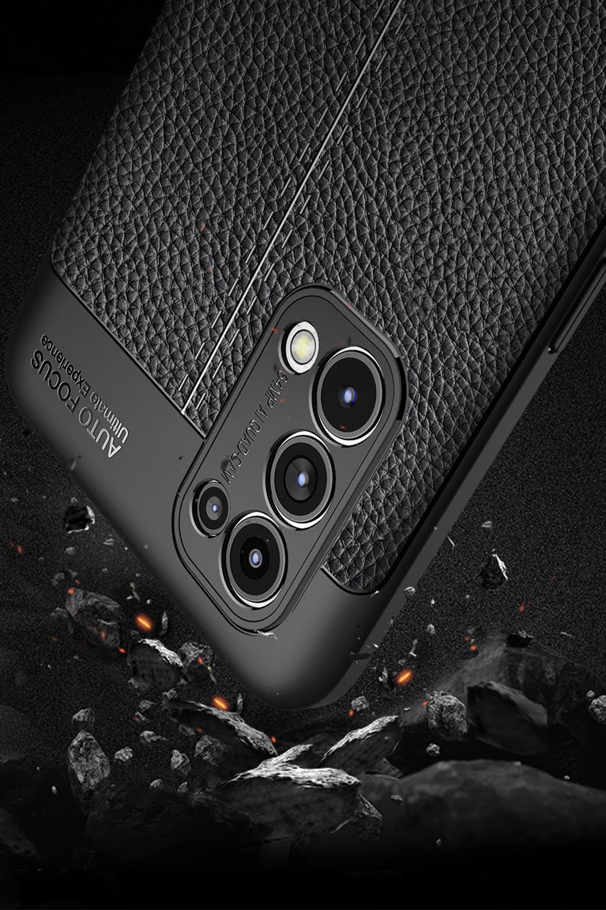 Newface Oppo Reno 5 Pro Kılıf First Silikon - Sarı