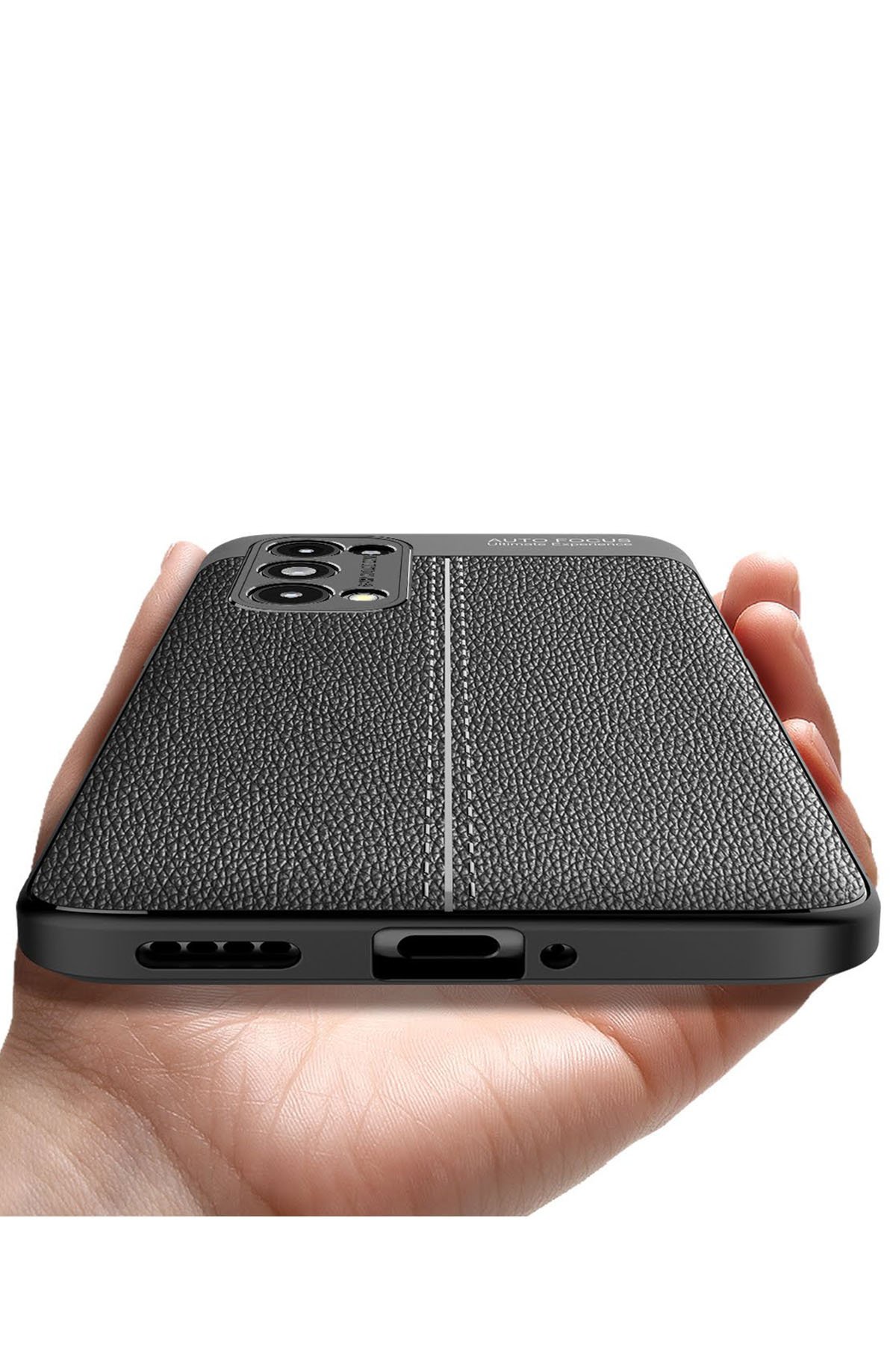 Newface Oppo Reno 5 Pro Kılıf First Silikon - Sarı