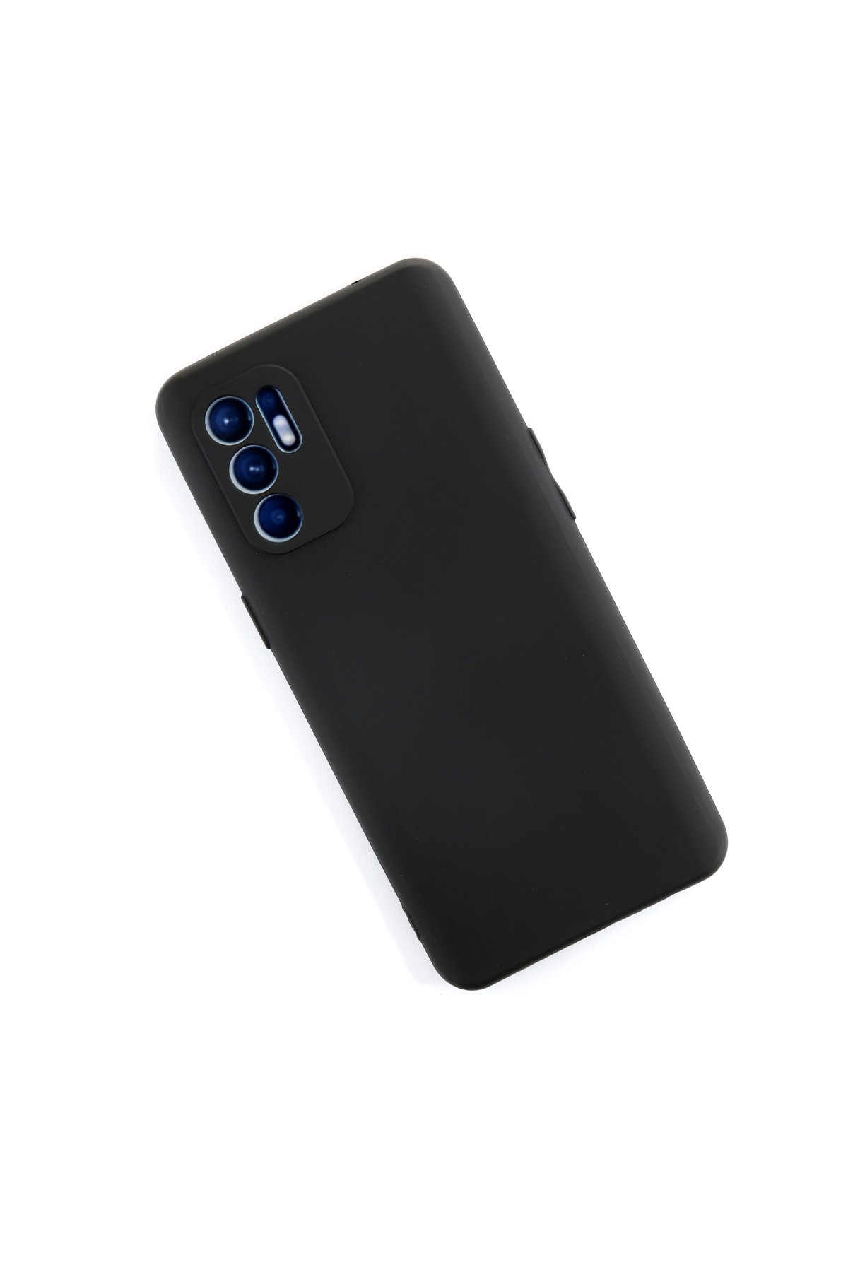 Newface Oppo Reno 6 Kılıf Platin Silikon - Sarı
