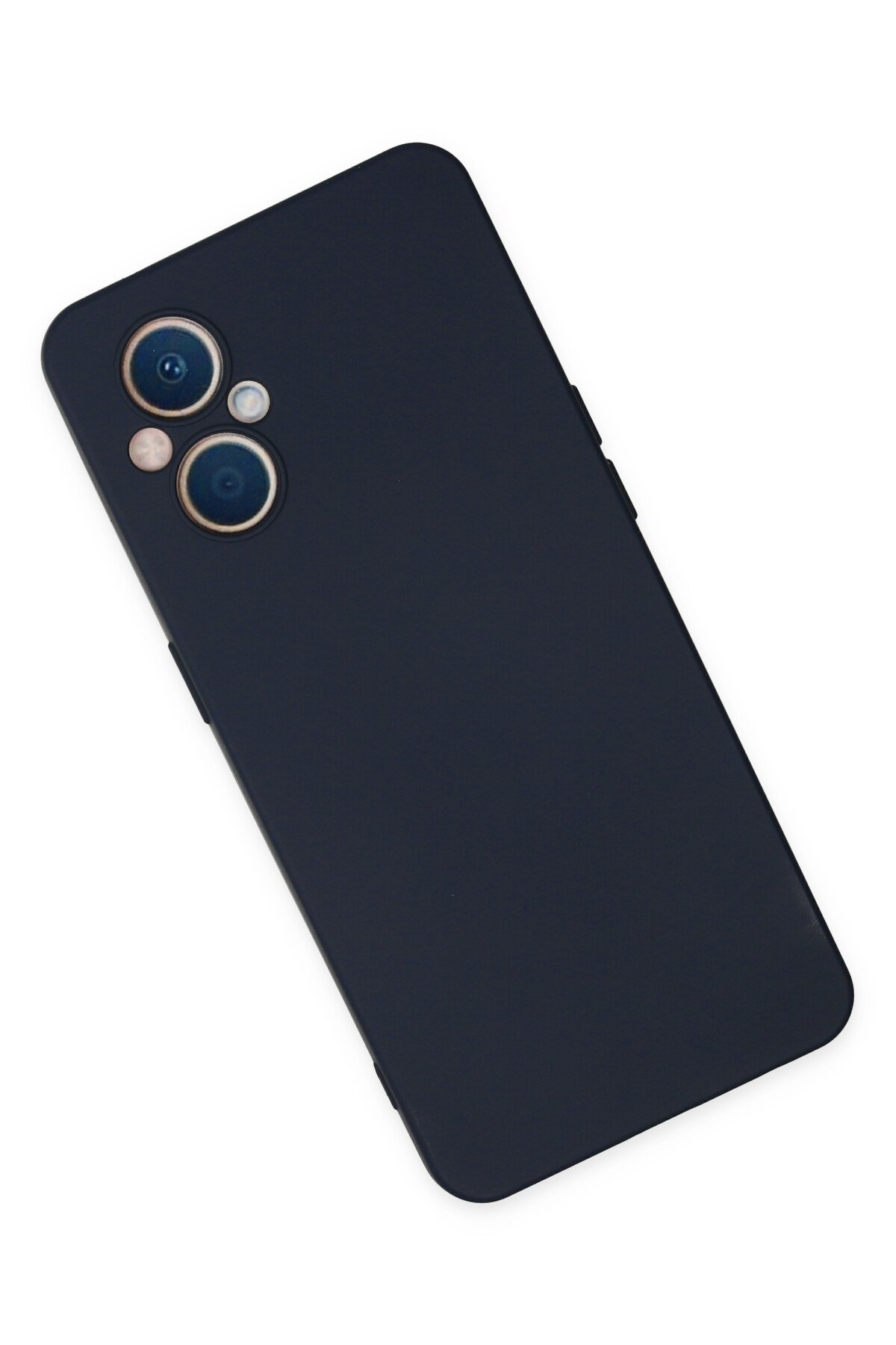 Newface Oppo Reno 7 Lite Kılıf Nano içi Kadife Silikon - Turuncu