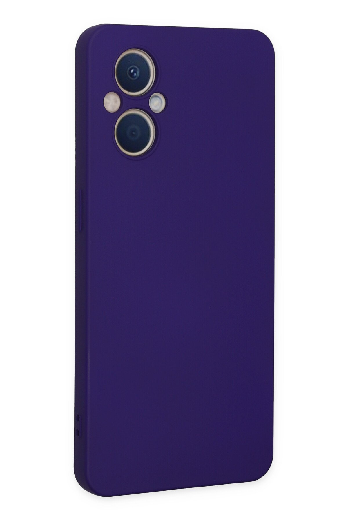 Newface Oppo Reno 7 Lite Kılıf Nano içi Kadife Silikon - Lacivert