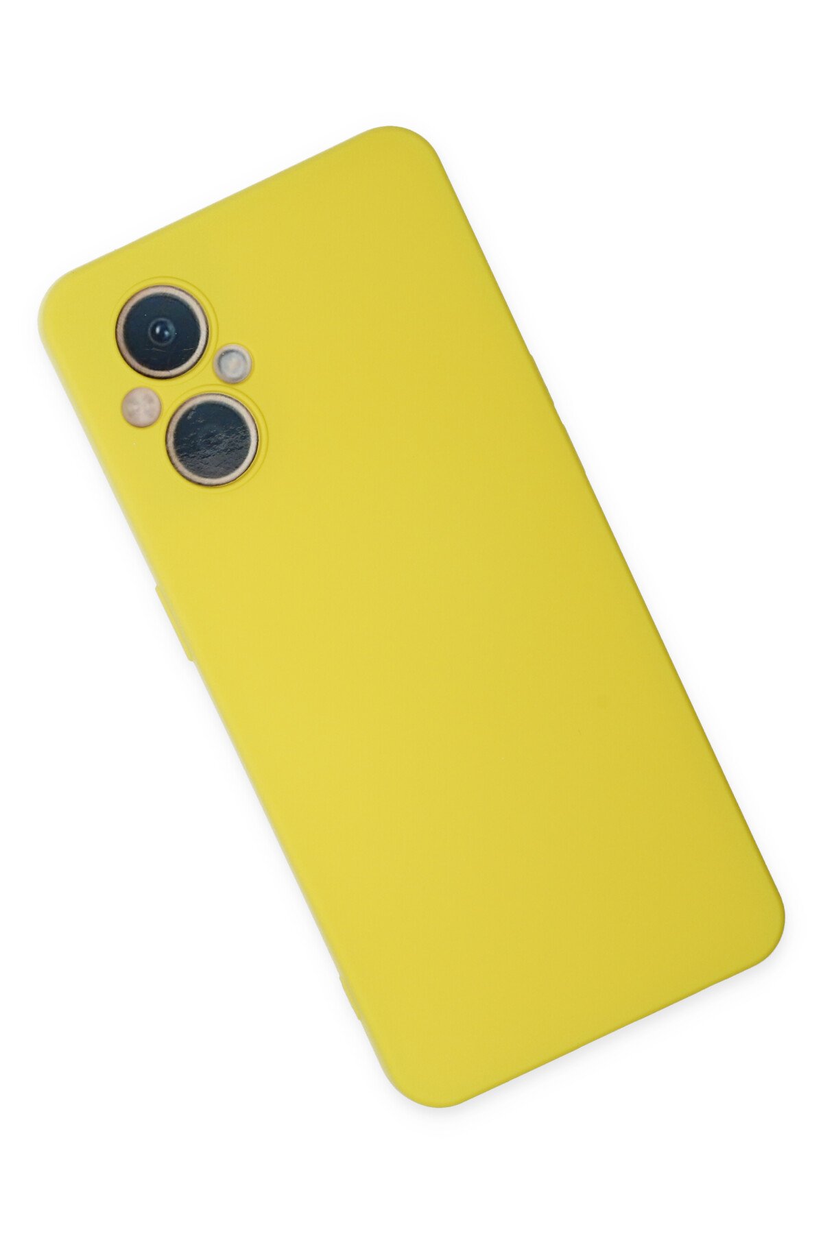 Newface Oppo Reno 7 Lite Kılıf Nano içi Kadife Silikon - Lila