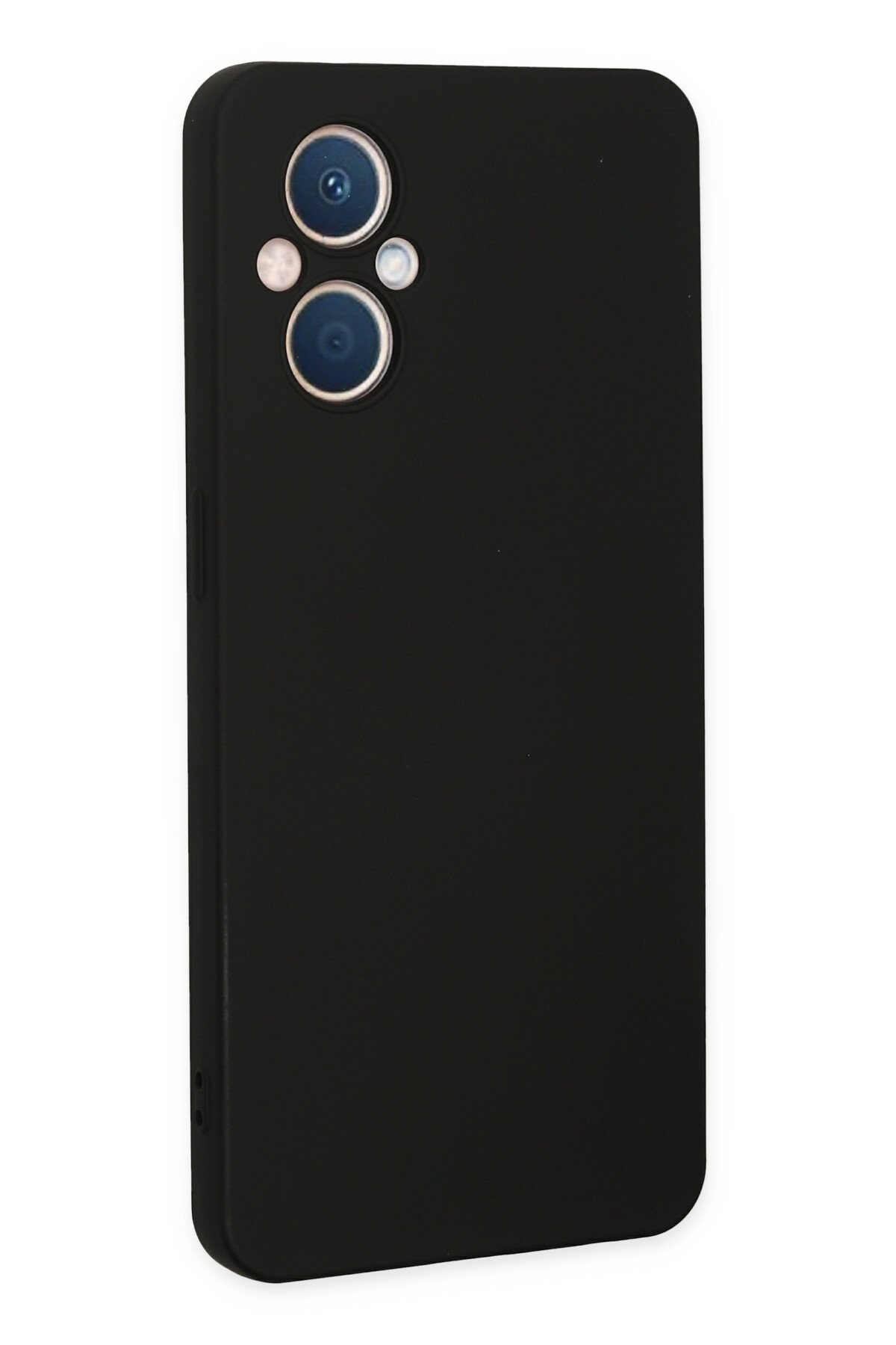 Newface Oppo Reno 7 Lite Kılıf Nano içi Kadife Silikon - Kırmızı