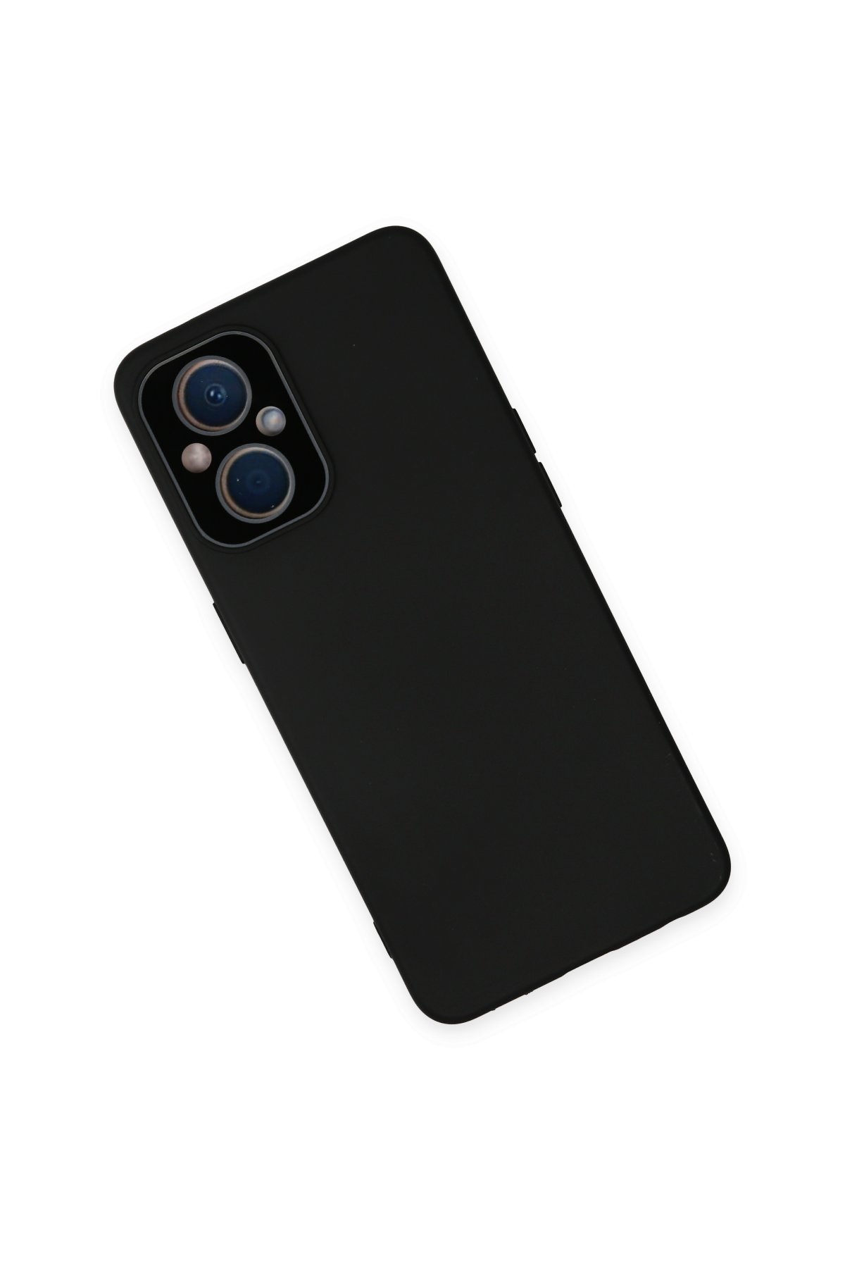 Newface Oppo Reno 8 Lite Kılıf Lansman Glass Kapak - Sky Blue