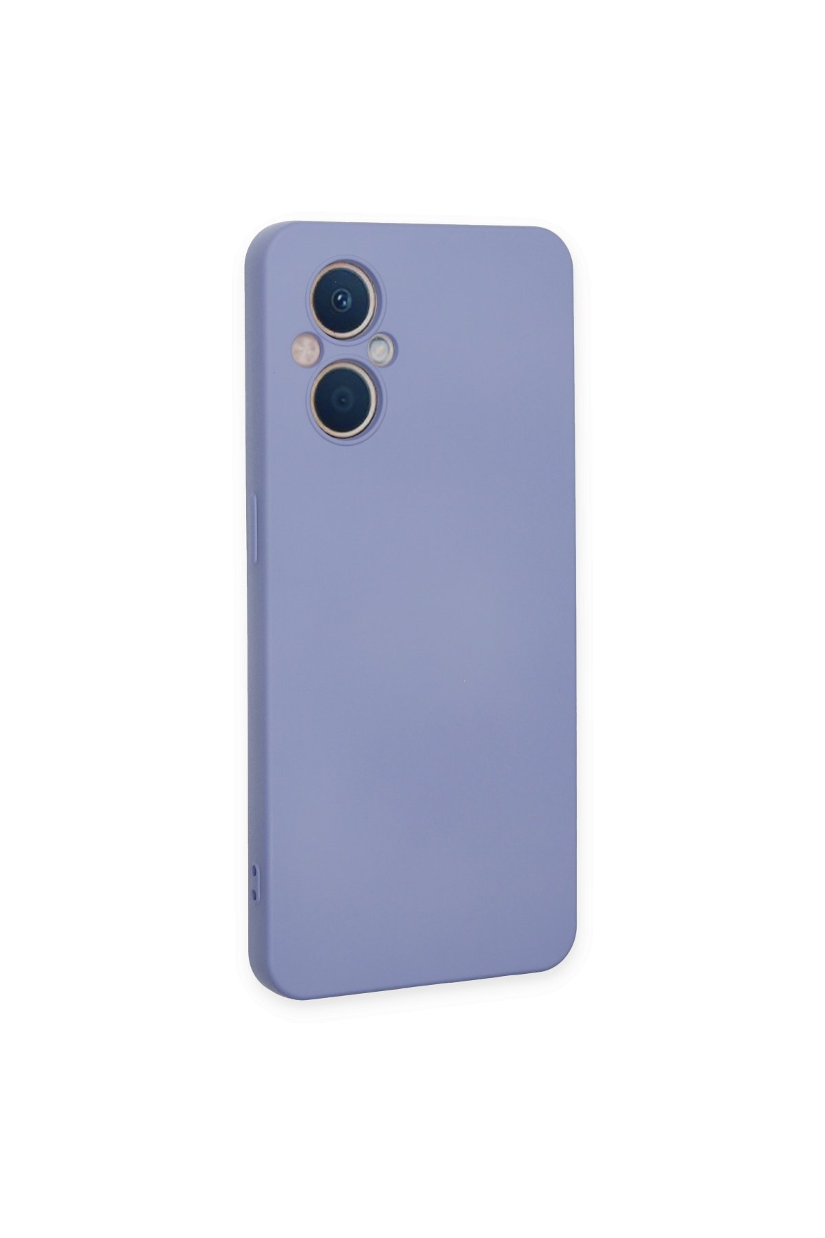 Newface Oppo Reno 8 Lite Kılıf Lansman Glass Kapak - Kırmızı