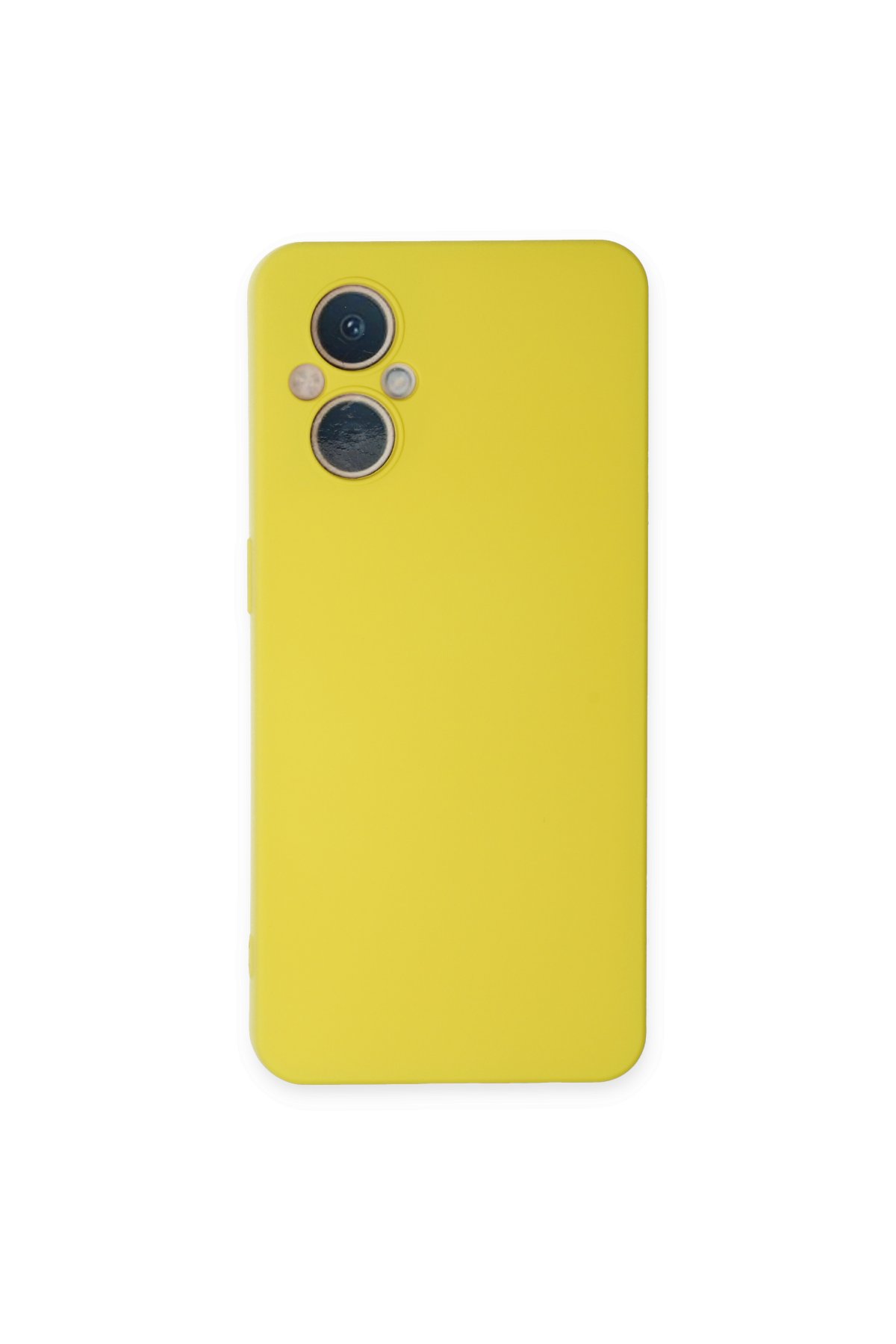 Newface Oppo Reno 8 Lite Kılıf Nano içi Kadife Silikon - Lila