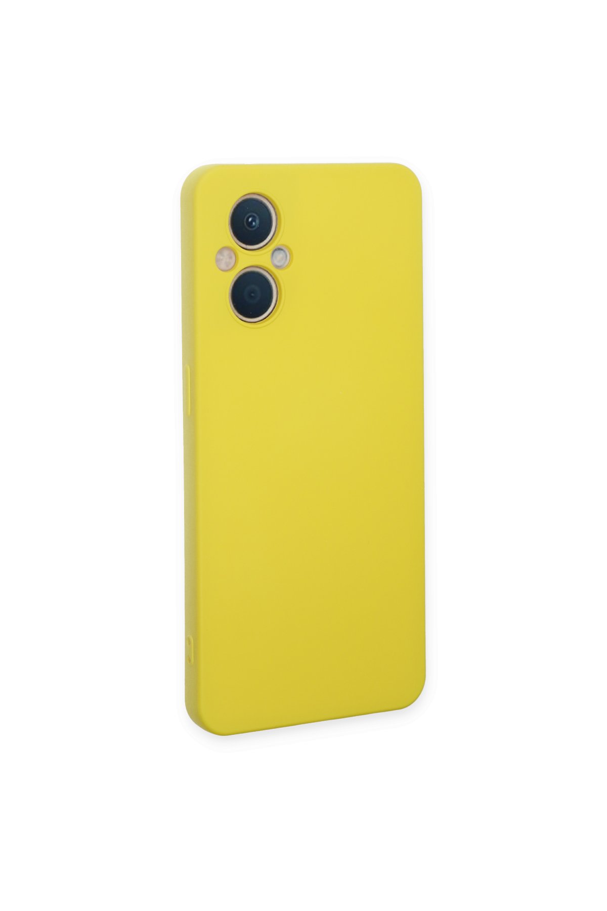 Newface Oppo Reno 8 Lite Kılıf Nano içi Kadife Silikon - Lila