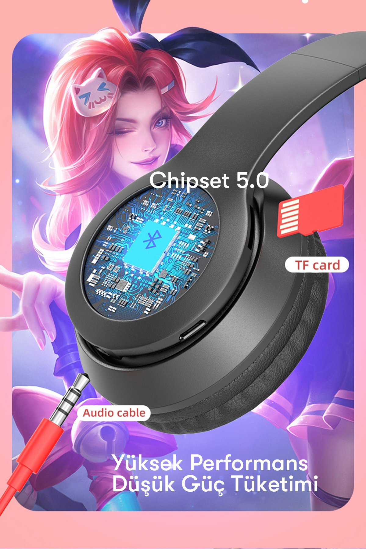 Newface Astro Stand Ayıcık - Mor