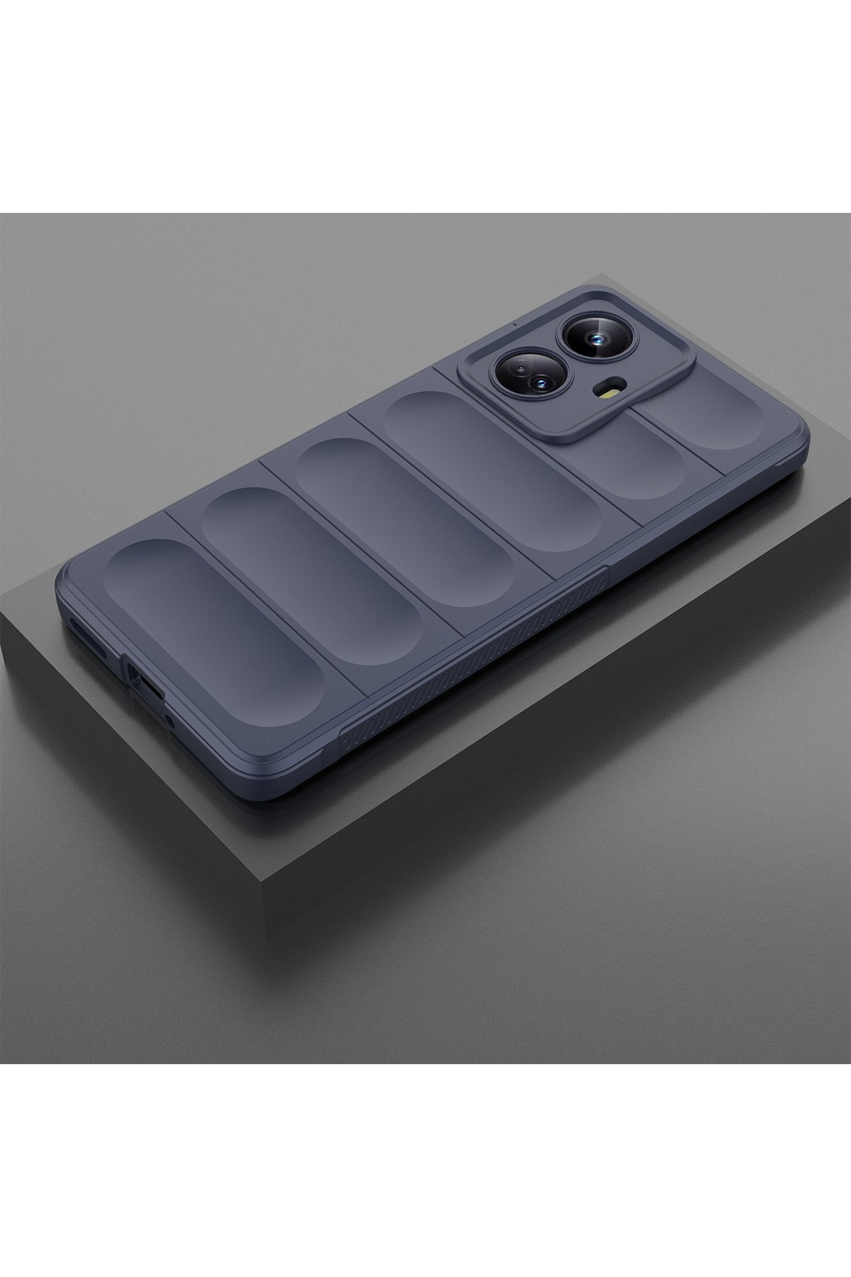 Newface Realme 10 Pro Plus 5G Kılıf Optimum Silikon - Kırmızı