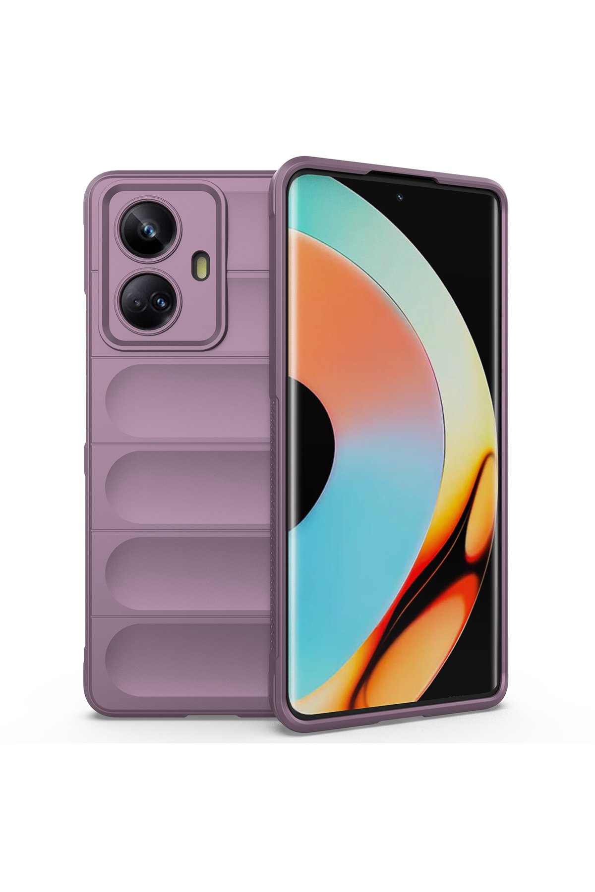 Newface Realme 10 Pro Plus 5G Kılıf Lüx Şeffaf Silikon