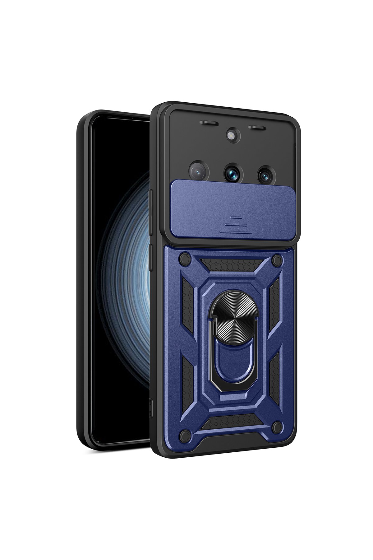 Newface Realme 11 Pro Kılıf Boyi Silikon Kapak - Lacivert