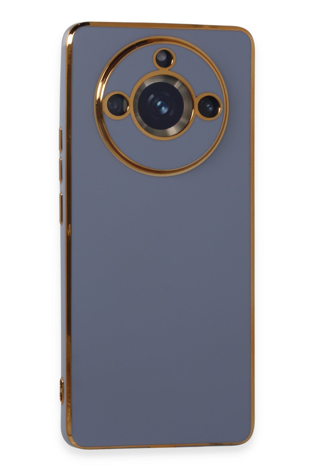 Newface Realme 11 Pro Kılıf Nano içi Kadife Silikon - Lacivert