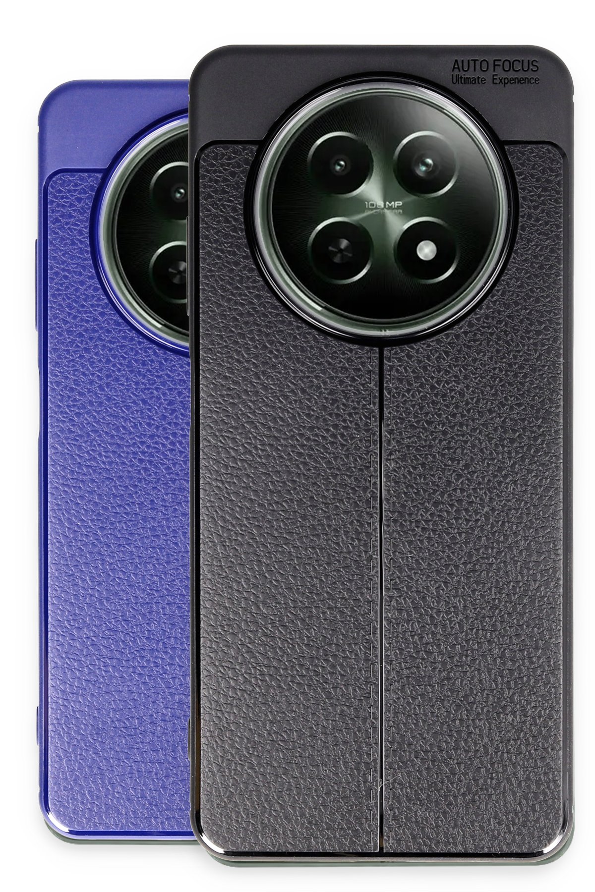 Newface Realme 12 5G Kılıf Aras Deri Kapak - Kırmızı