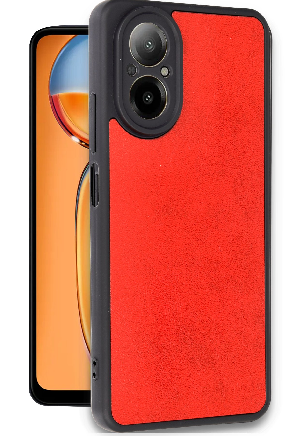 Newface Realme 12 Lite Kılıf Nano içi Kadife Silikon - Mor