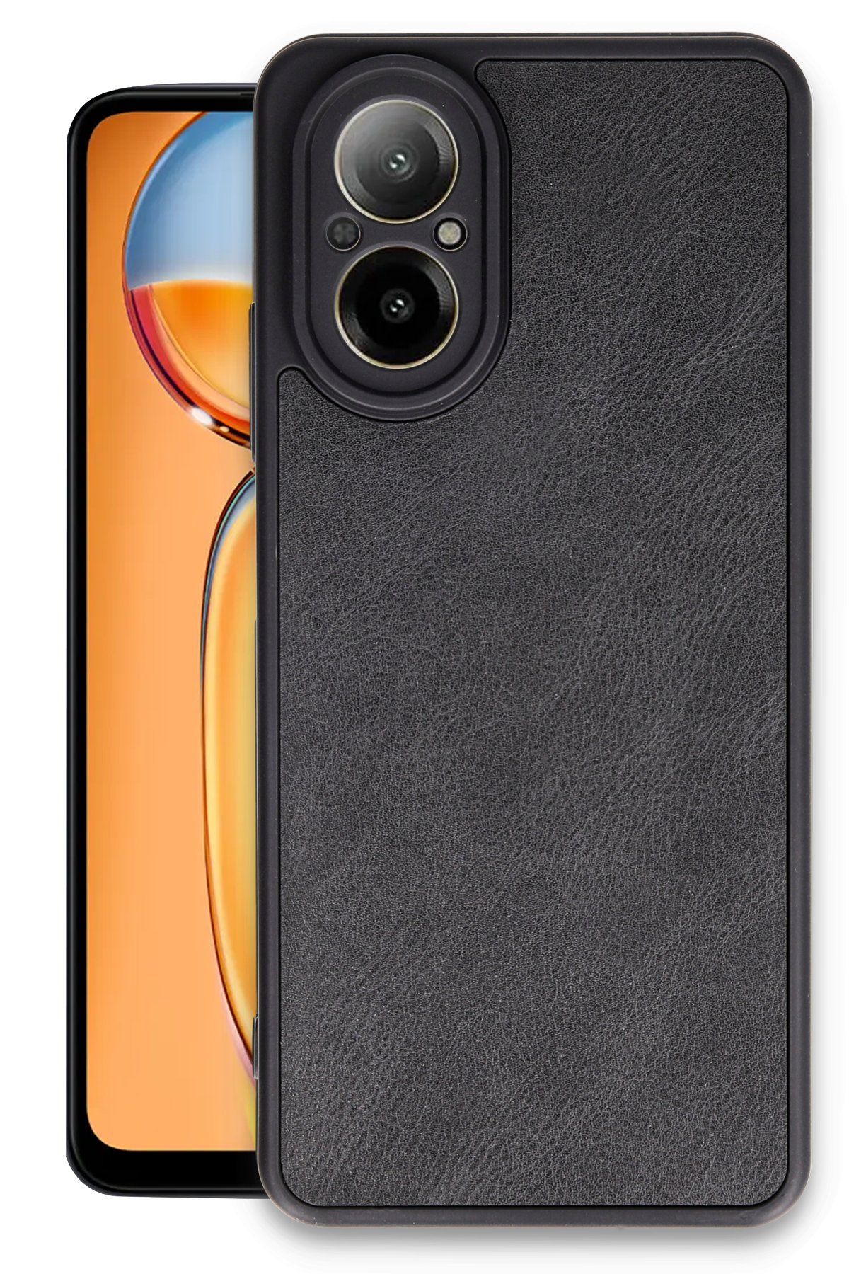 Newface Realme 12 Lite Kılıf Flip Cover - Koyu Yeşil