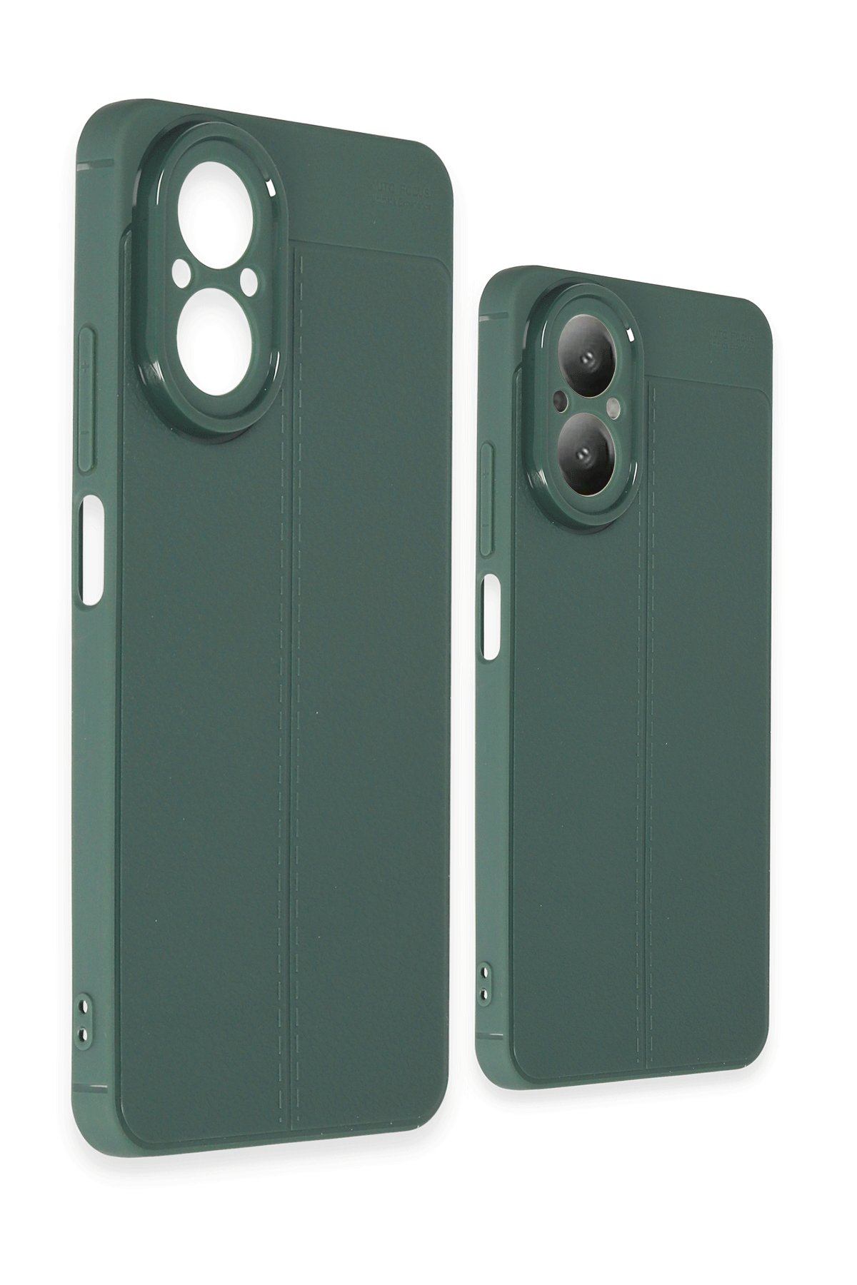 Newface Realme 12 Lite Kılıf Auto Focus Karbon Kapak - Lacivert