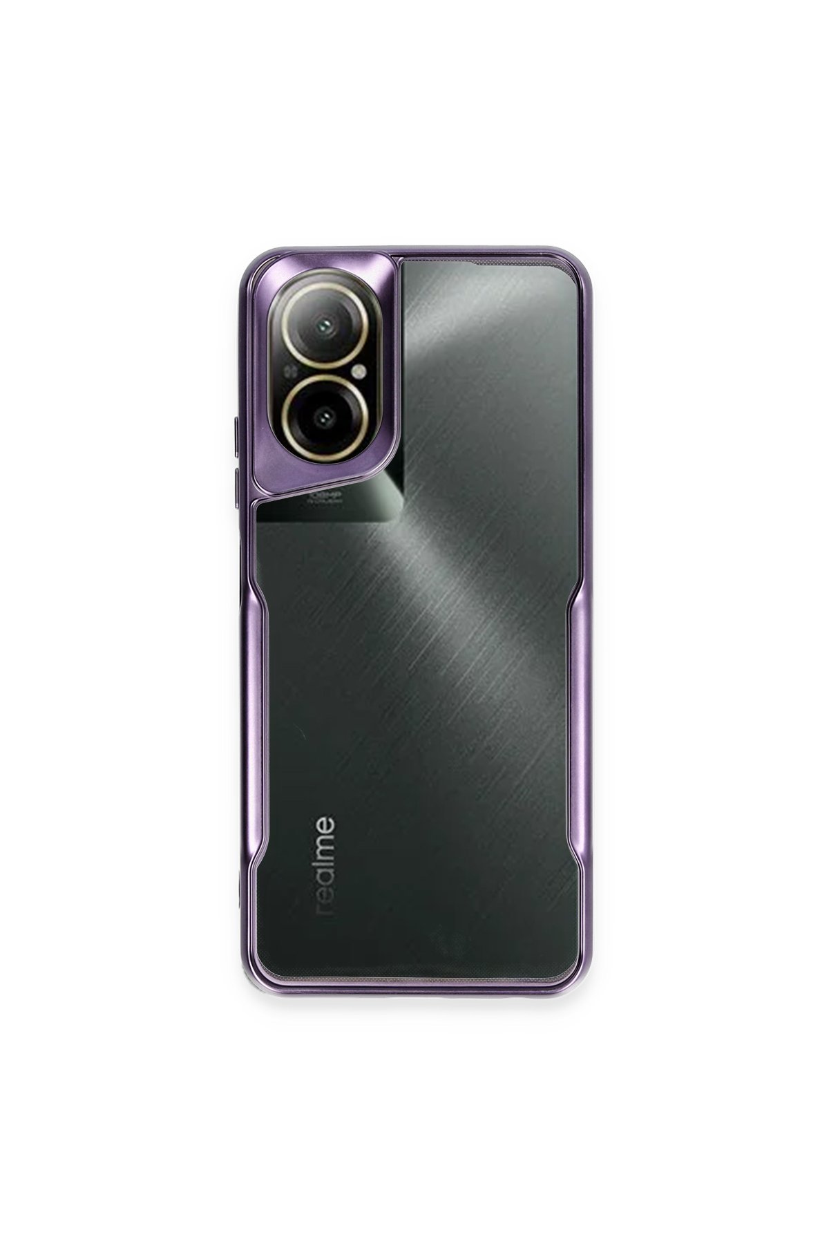 Newface Realme 12 Lite Kılıf Flip Cover - Siyah