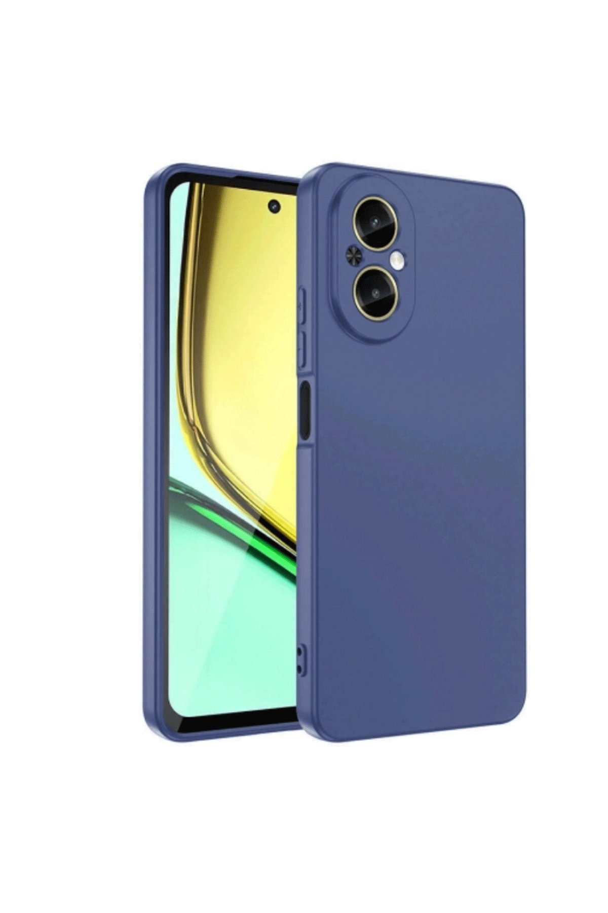 Newface Realme 12 Lite Kılıf Flip Cover - Koyu Yeşil