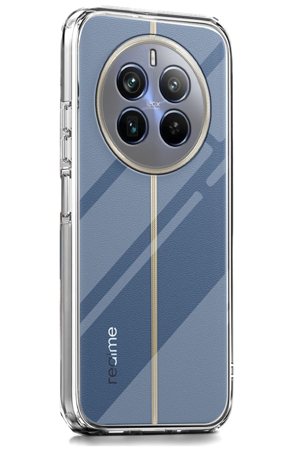 Newface Realme 12 Pro Kılıf Auto Focus Karbon Kapak - Koyu Yeşil