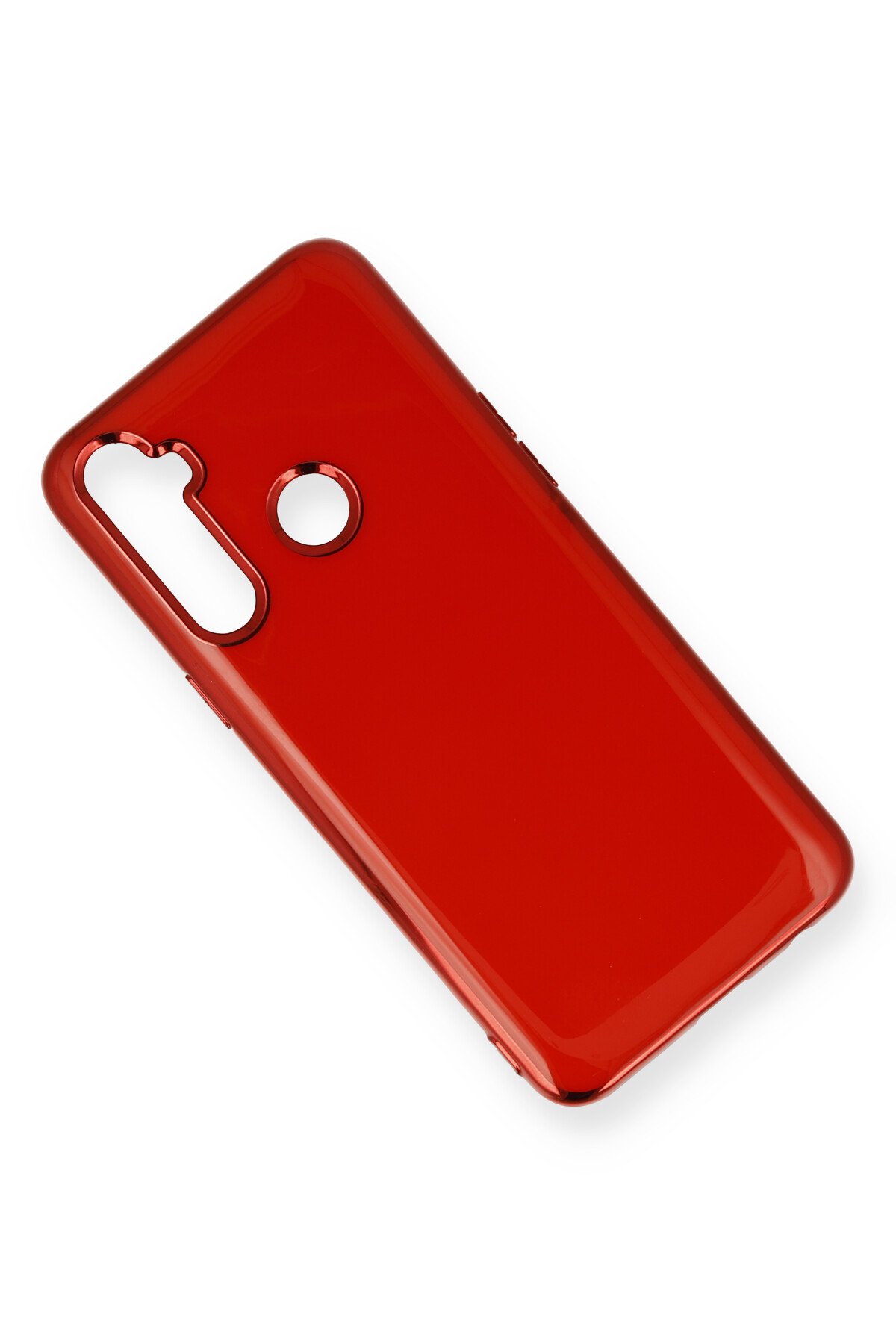 Newface Realme 6i Kılıf Montreal Silikon Kapak - Kırmızı