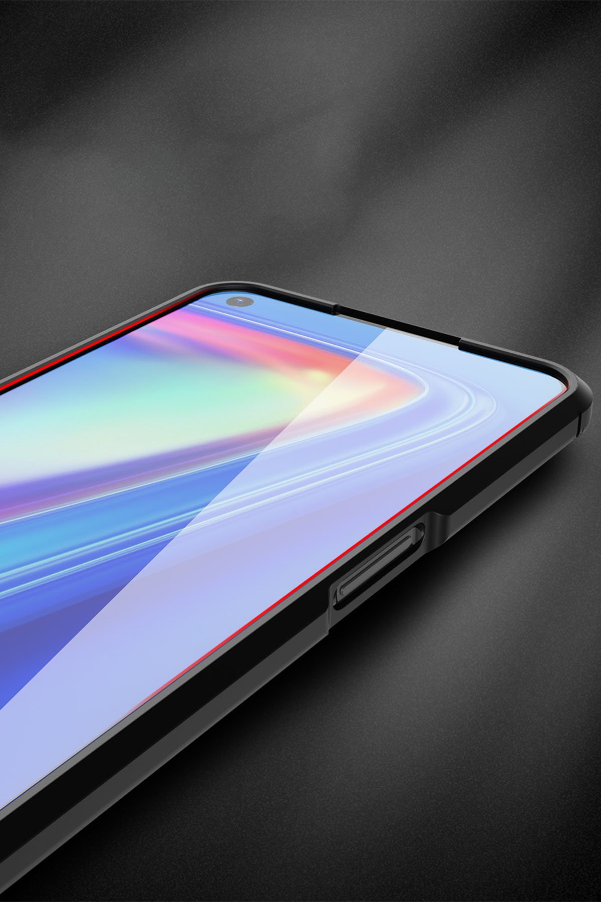 Newface Realme 7 Kılıf First Silikon - Yeşil