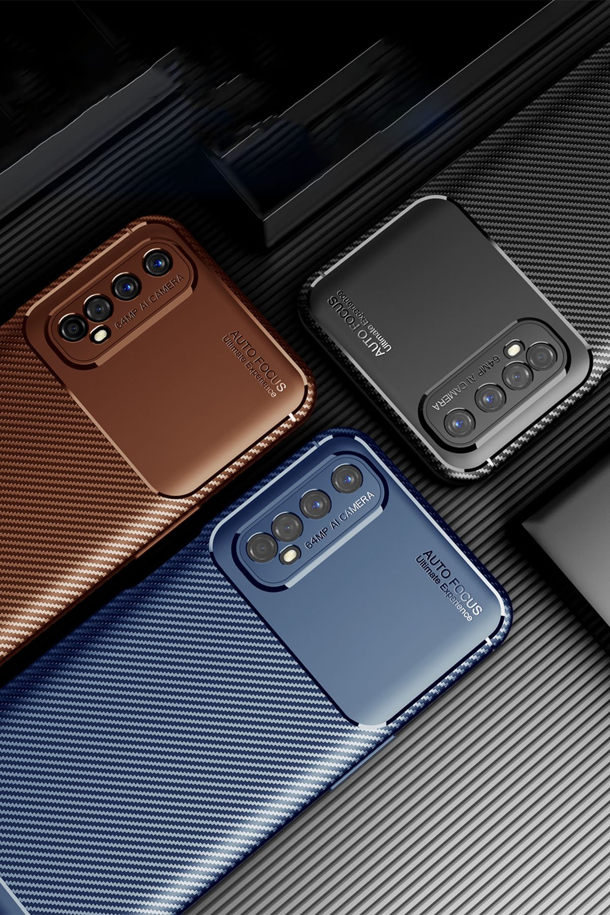 Newface Realme 7 Kılıf First Silikon - Siyah