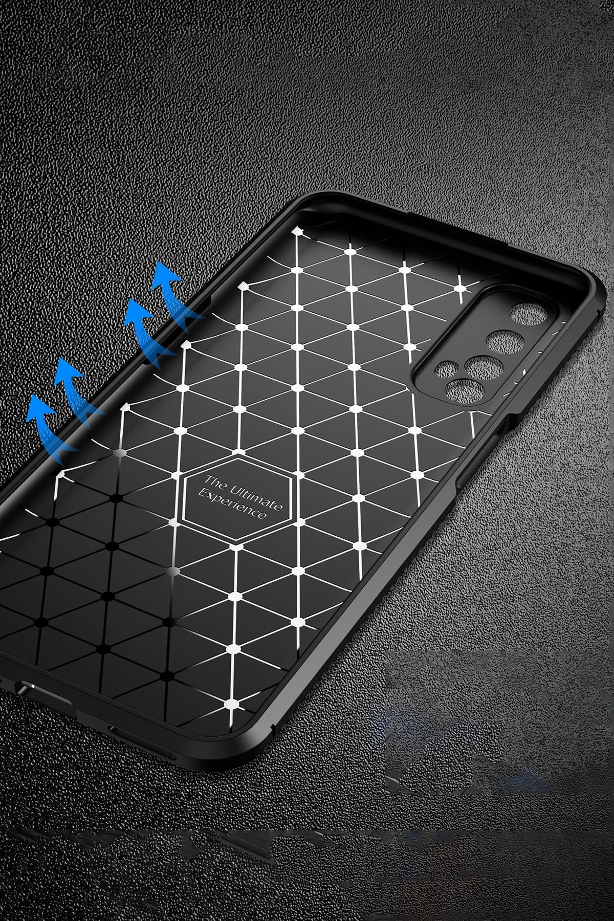 Newface Realme 7 Kılıf Lüx Şeffaf Silikon