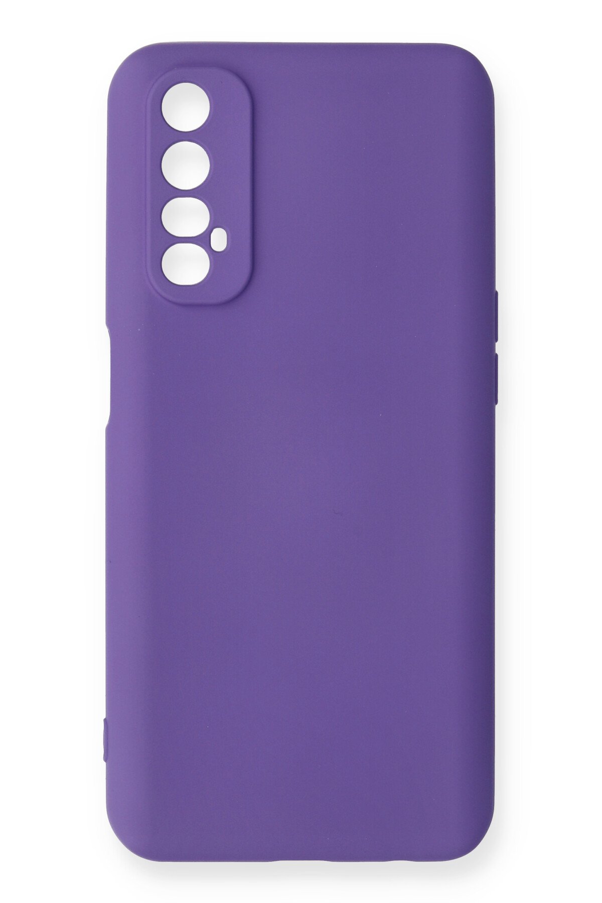 Newface Realme 7 Kılıf Range Yüzüklü Silikon - Siyah-Gold