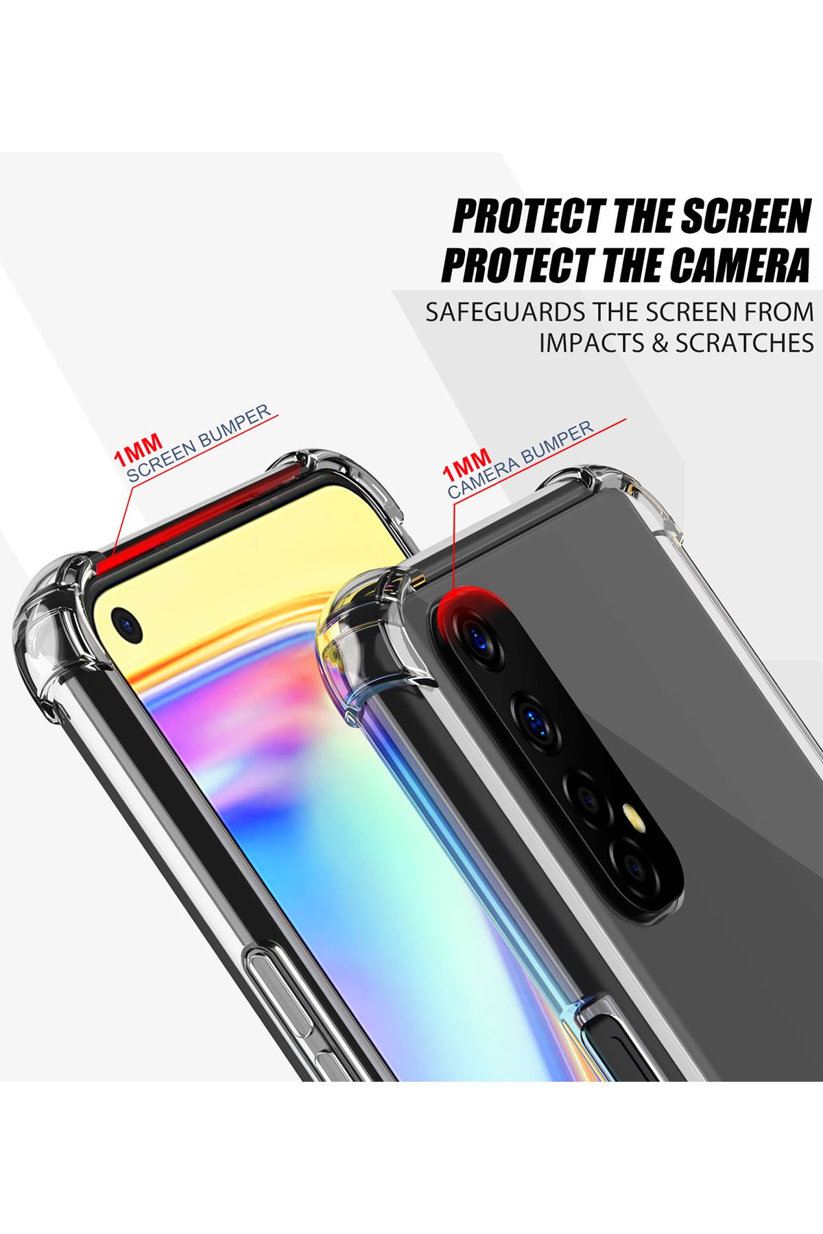 Newface Realme 7 Kılıf Nano içi Kadife Silikon - Kiremit