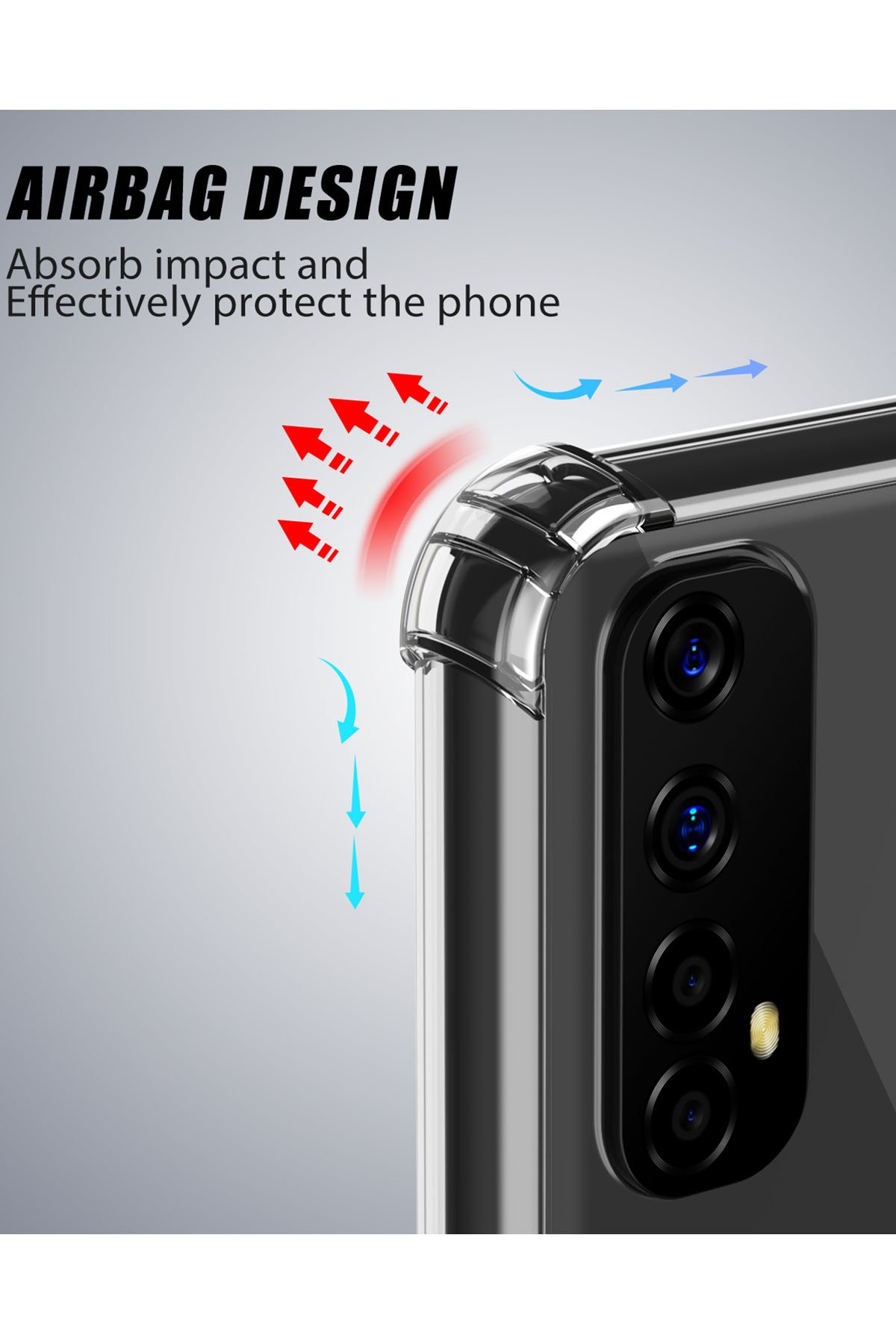 Newface Realme 7 Kılıf Nano içi Kadife Silikon - Kiremit