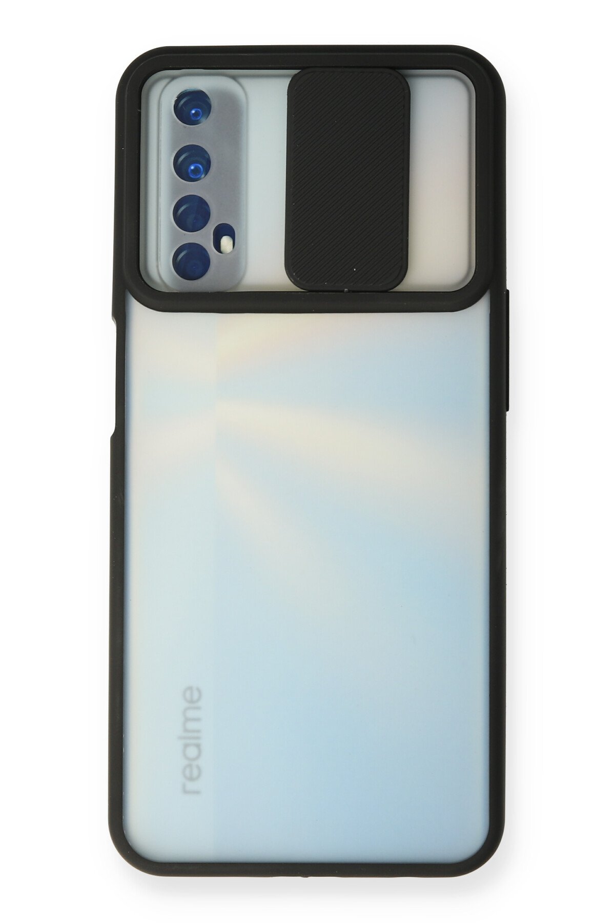 Newface Realme 7 Kılıf Nano içi Kadife Silikon - Kiremit