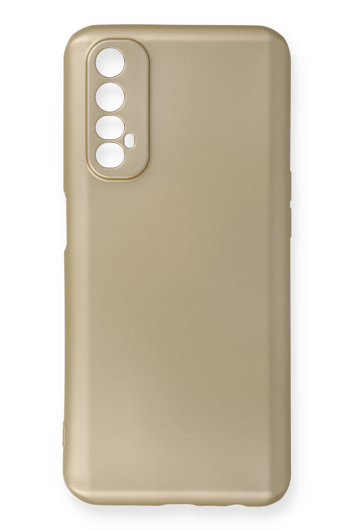 Newface Realme 7 Kılıf Range Yüzüklü Silikon - Siyah-Mavi