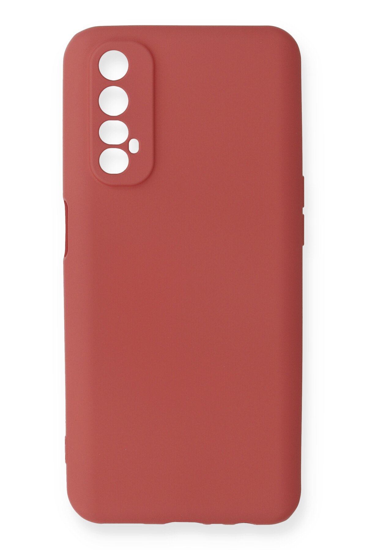 Newface Realme 7 Kılıf Range Yüzüklü Silikon - Mavi