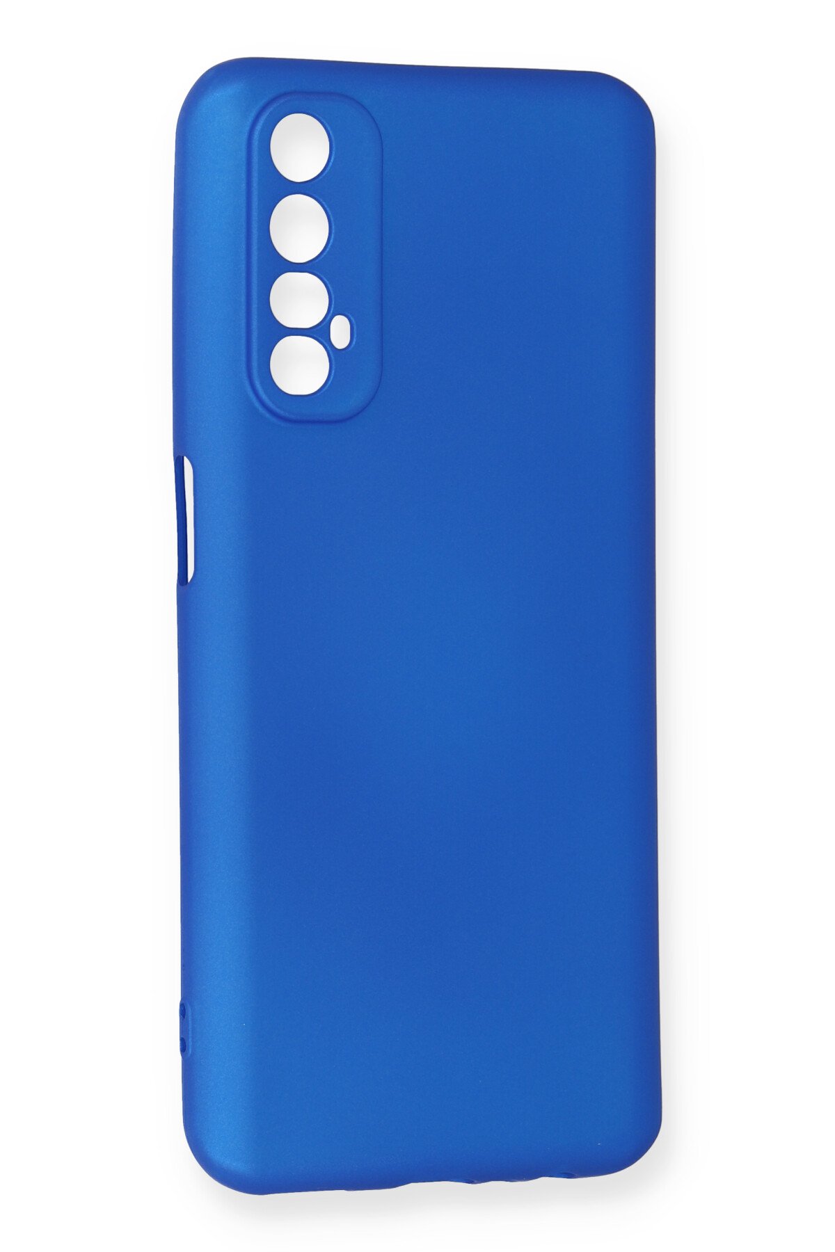 Newface Realme 7 Kılıf Miami Şeffaf Silikon - Fuşya