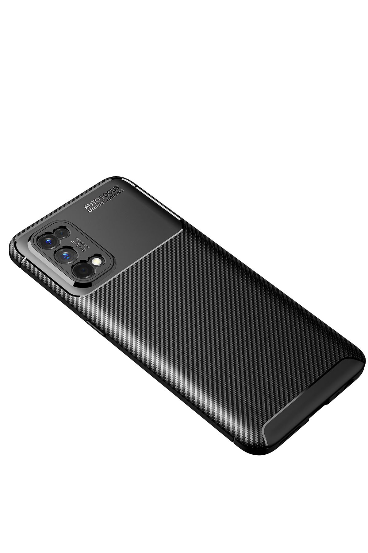 Newface Realme 7 Pro Kılıf Miami Şeffaf Silikon  - Siyah