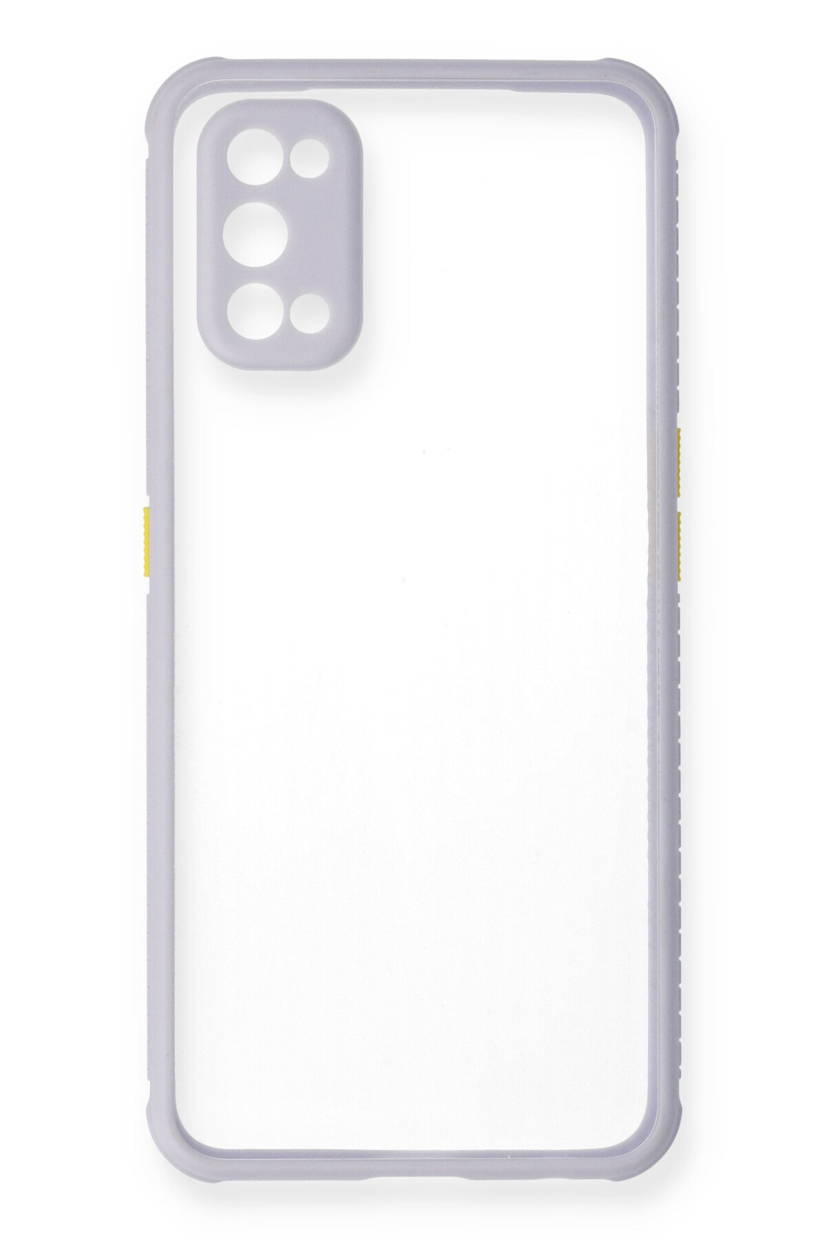 Newface Realme 7 Pro Kılıf Nano içi Kadife Silikon - Siyah