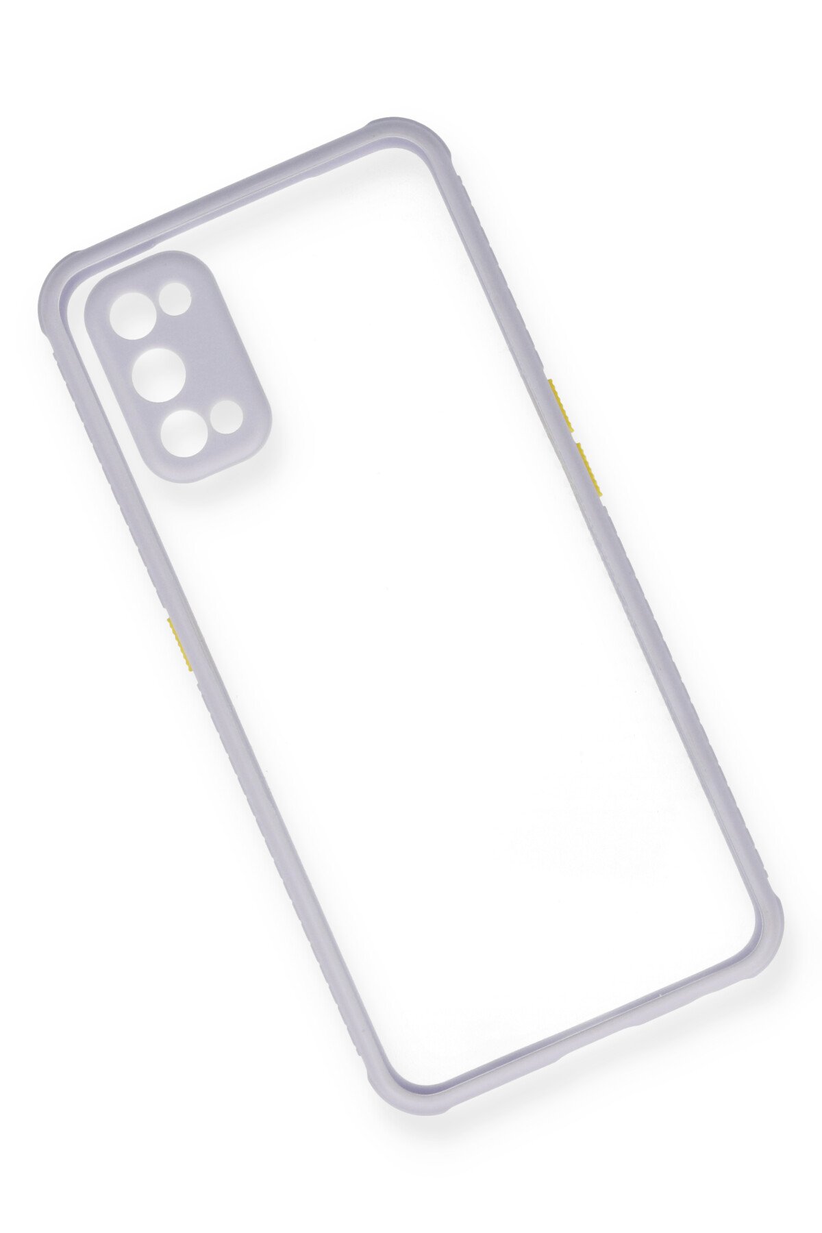 Newface Realme 7 Pro Kılıf Nano içi Kadife Silikon - Siyah