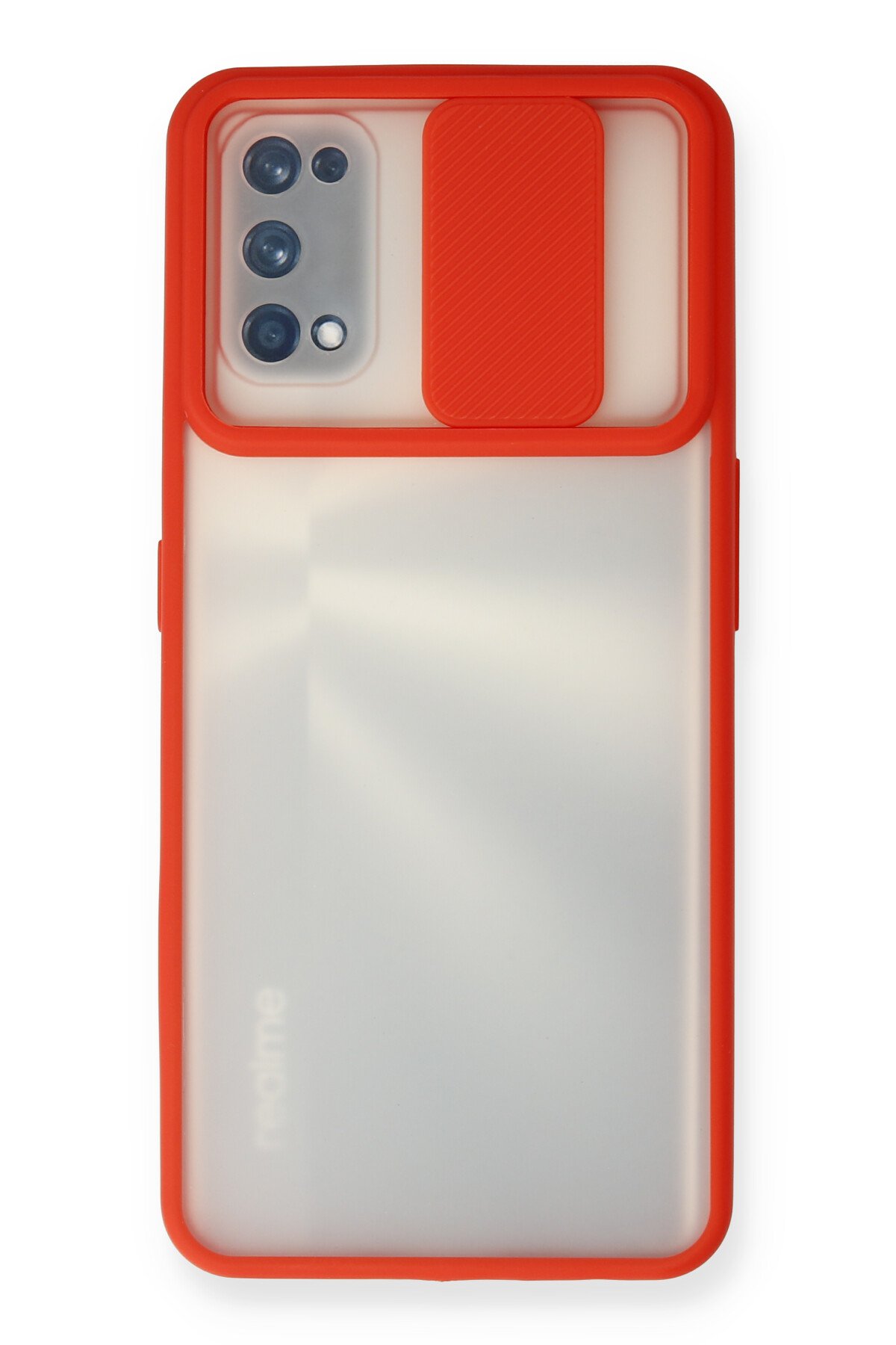 Newface Realme 7 Pro Kılıf Miami Şeffaf Silikon - Koyu Yeşil