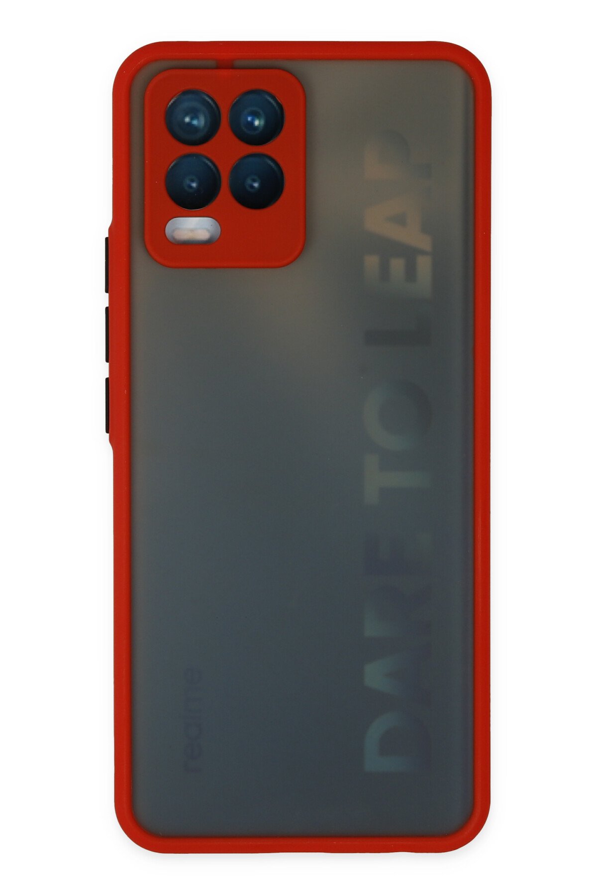 Newface Realme 8 Kılıf Loop Deri Silikon - Lacivert