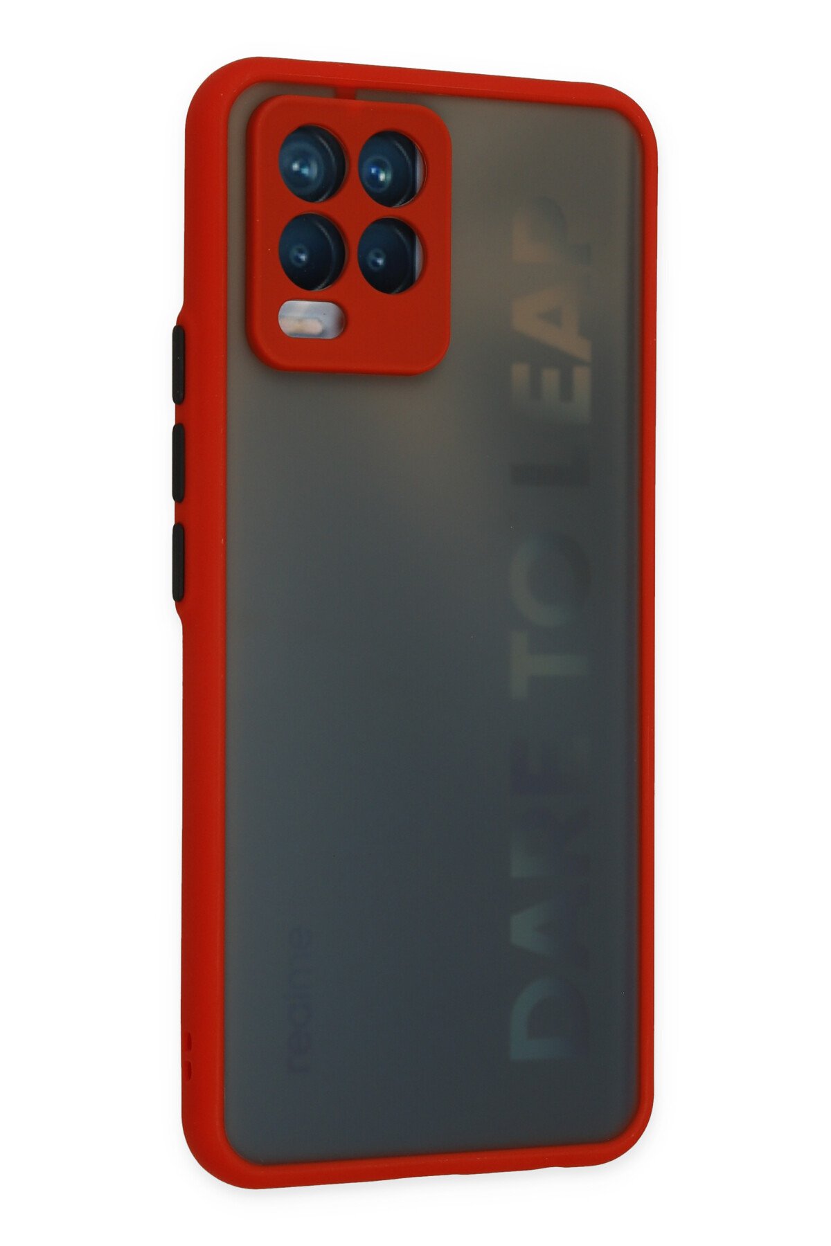 Newface Realme 8 Kılıf Loop Deri Silikon - Lacivert